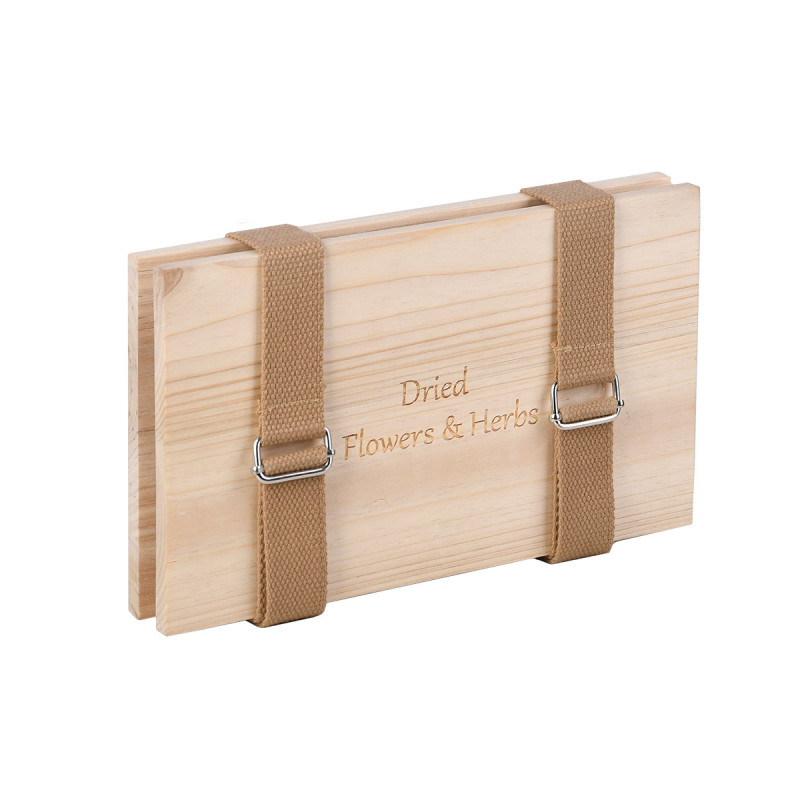 Presse fleurs et herbes avec cordes, ESSCHERT DESIGN