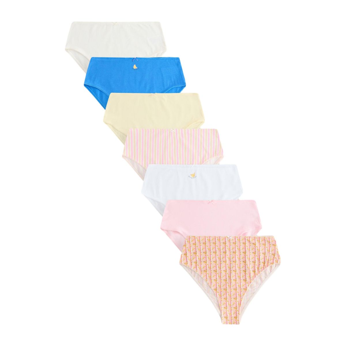 Culotte en coton majoritaire, lot de 7, NEXT