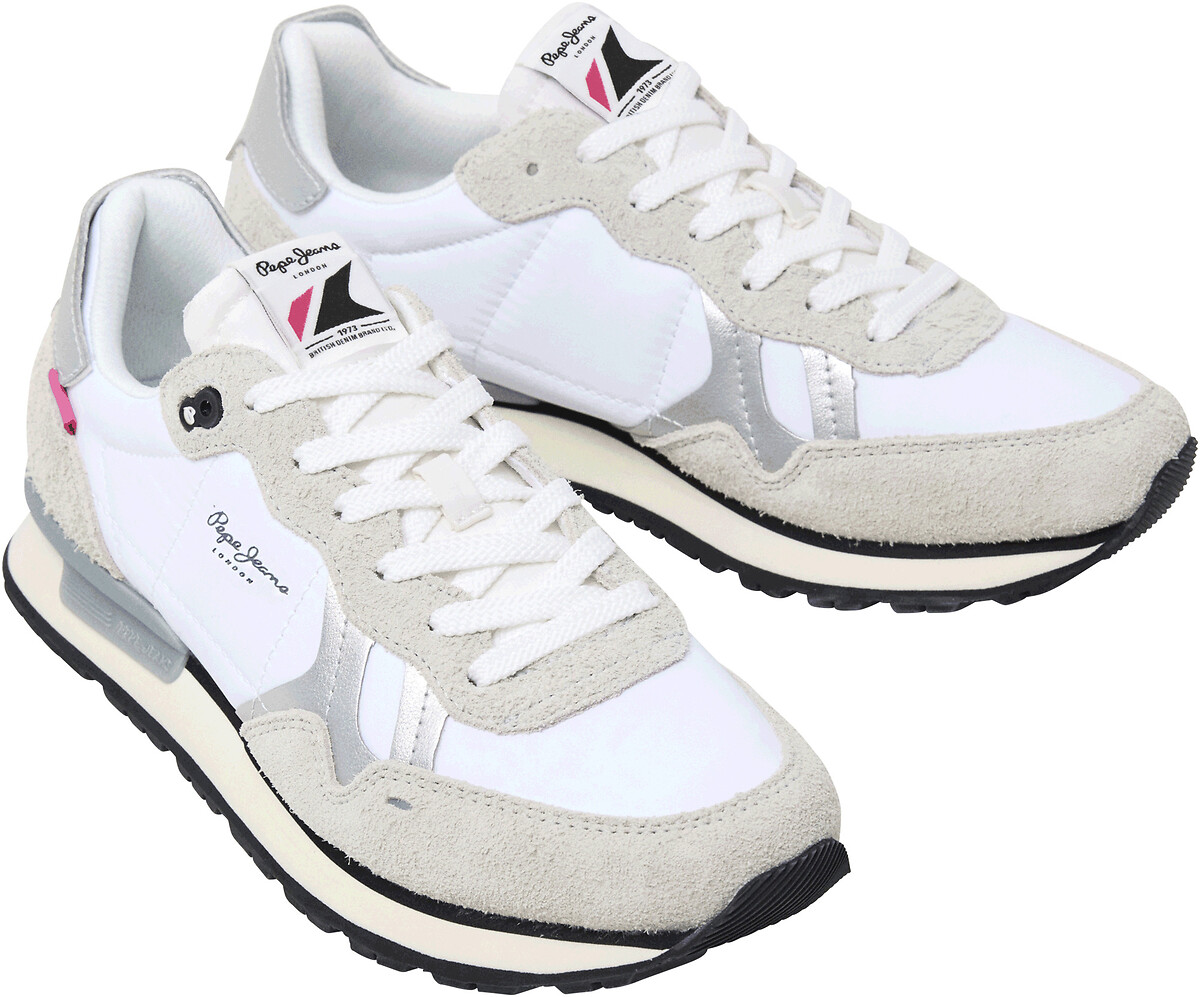 Brit fly trainers, white, Pepe Jeans | La Redoute
