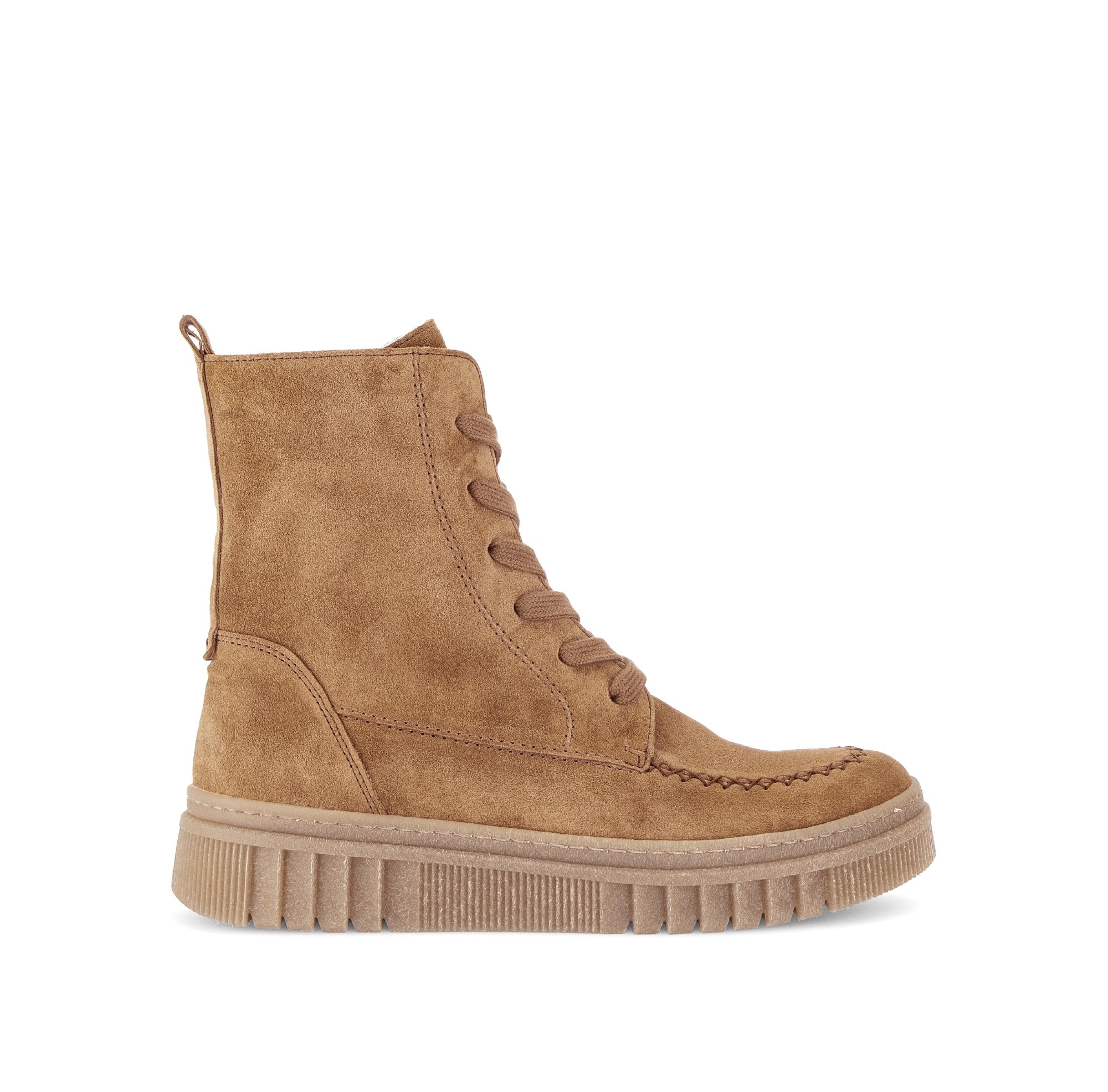 Bottines en cuir à talon compensé, GABOR