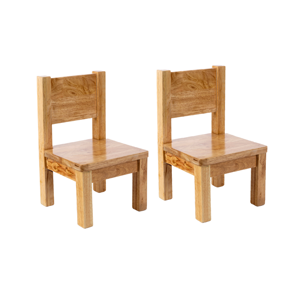 Ma première chaise x1 - En bois écolo d'hévéa, PIOUPIOU ET MERVEILLES