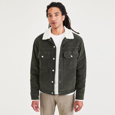 Cotton Sherpa-Lined Jacket DOCKERS