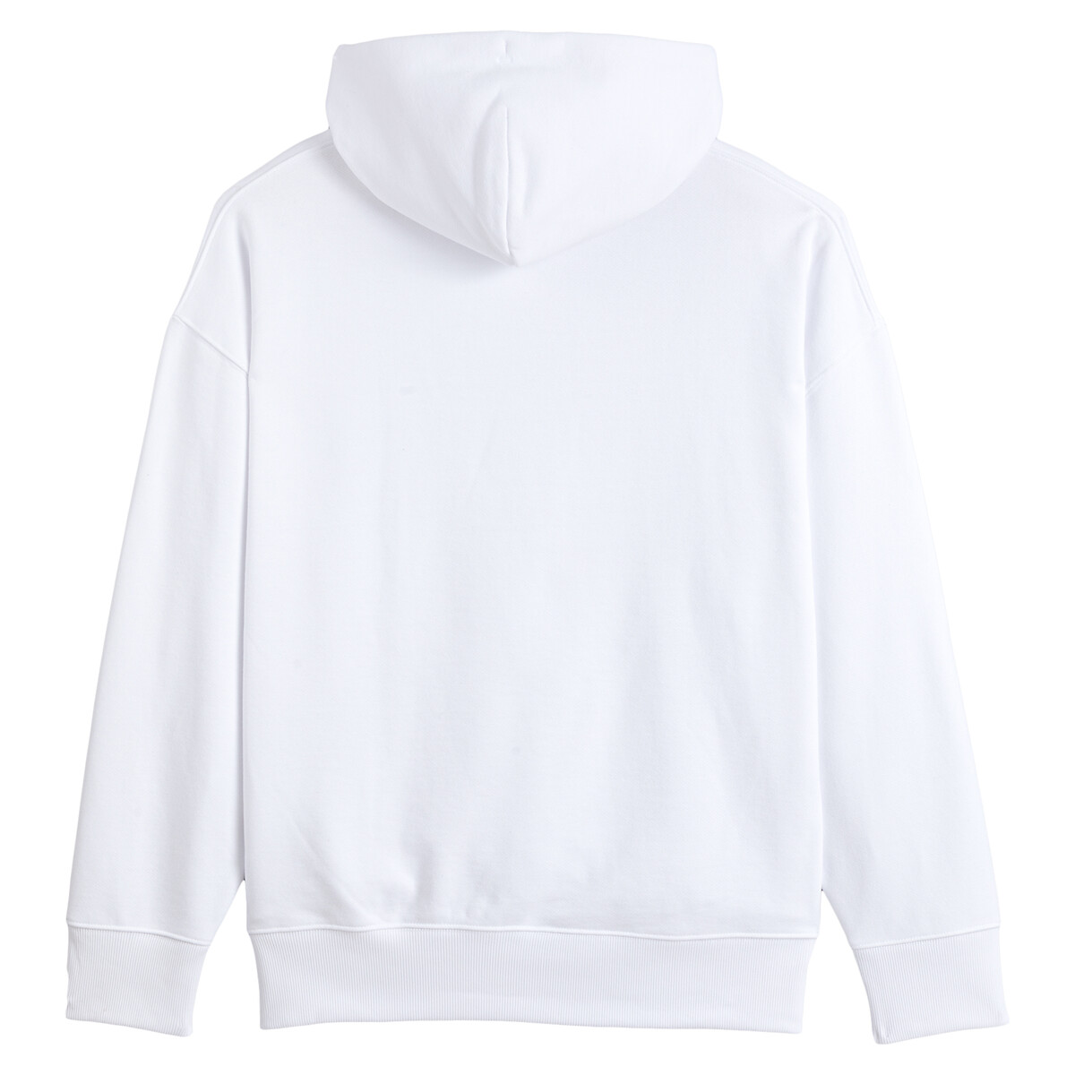 Tommy badge hoodie in organic cotton 