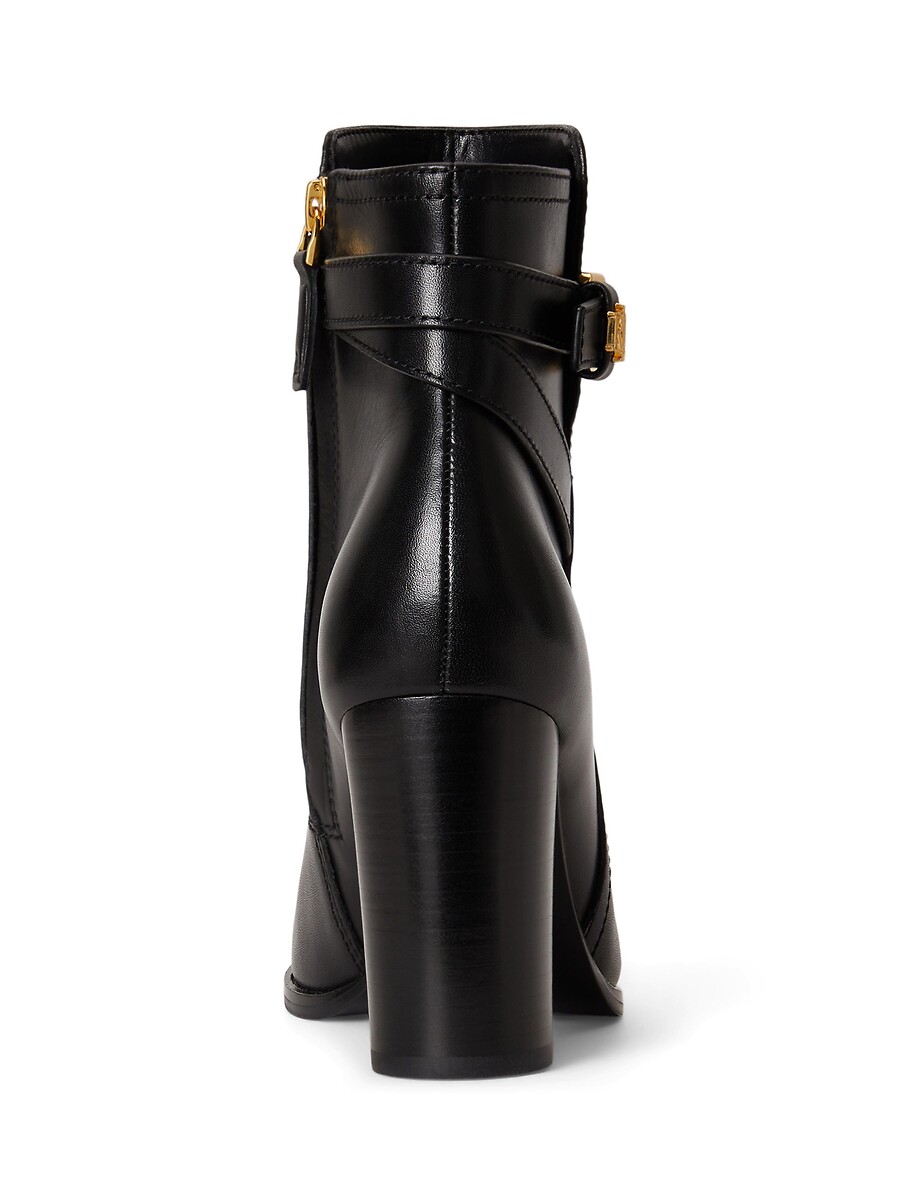 Lauren Ralph Lauren Botines con tacón de piel BROOKE — foto 3