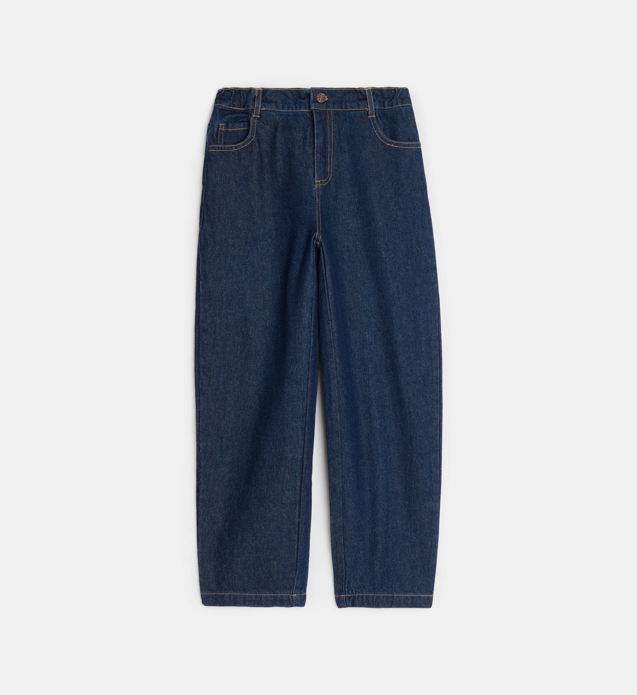 Jean lexie den barrel en coton, CADET ROUSSELLE