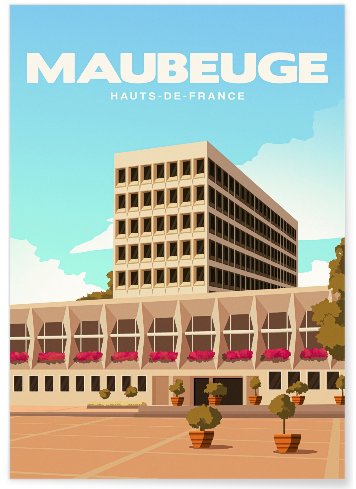 Affiche ville Maubeuge, L'AFFICHERIE