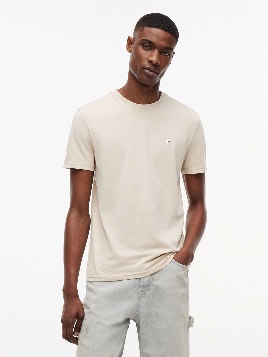 T-shirt manches courtes slim, TOMMY JEANS