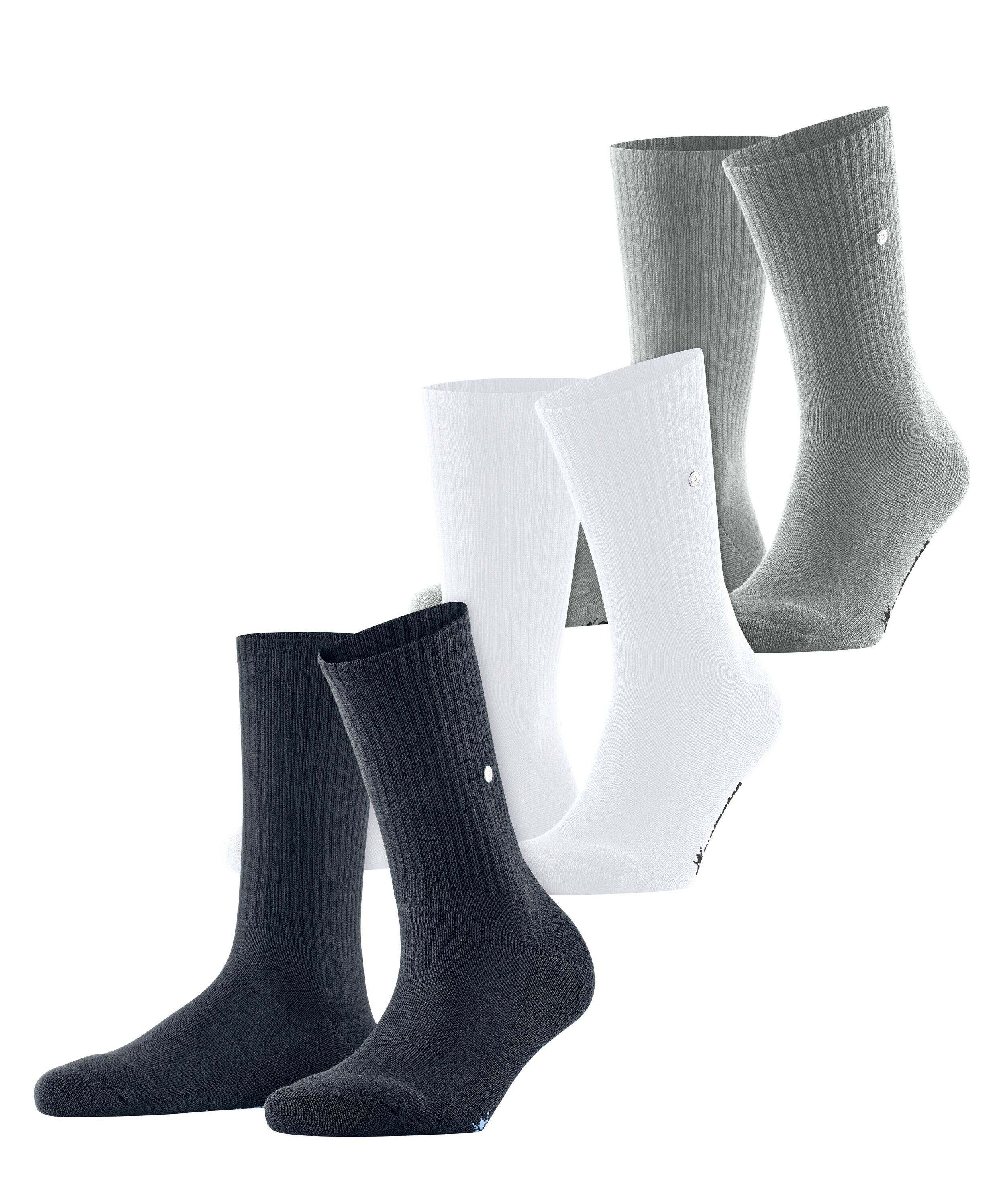 Chaussettes Crew 3-Pack, BURLINGTON