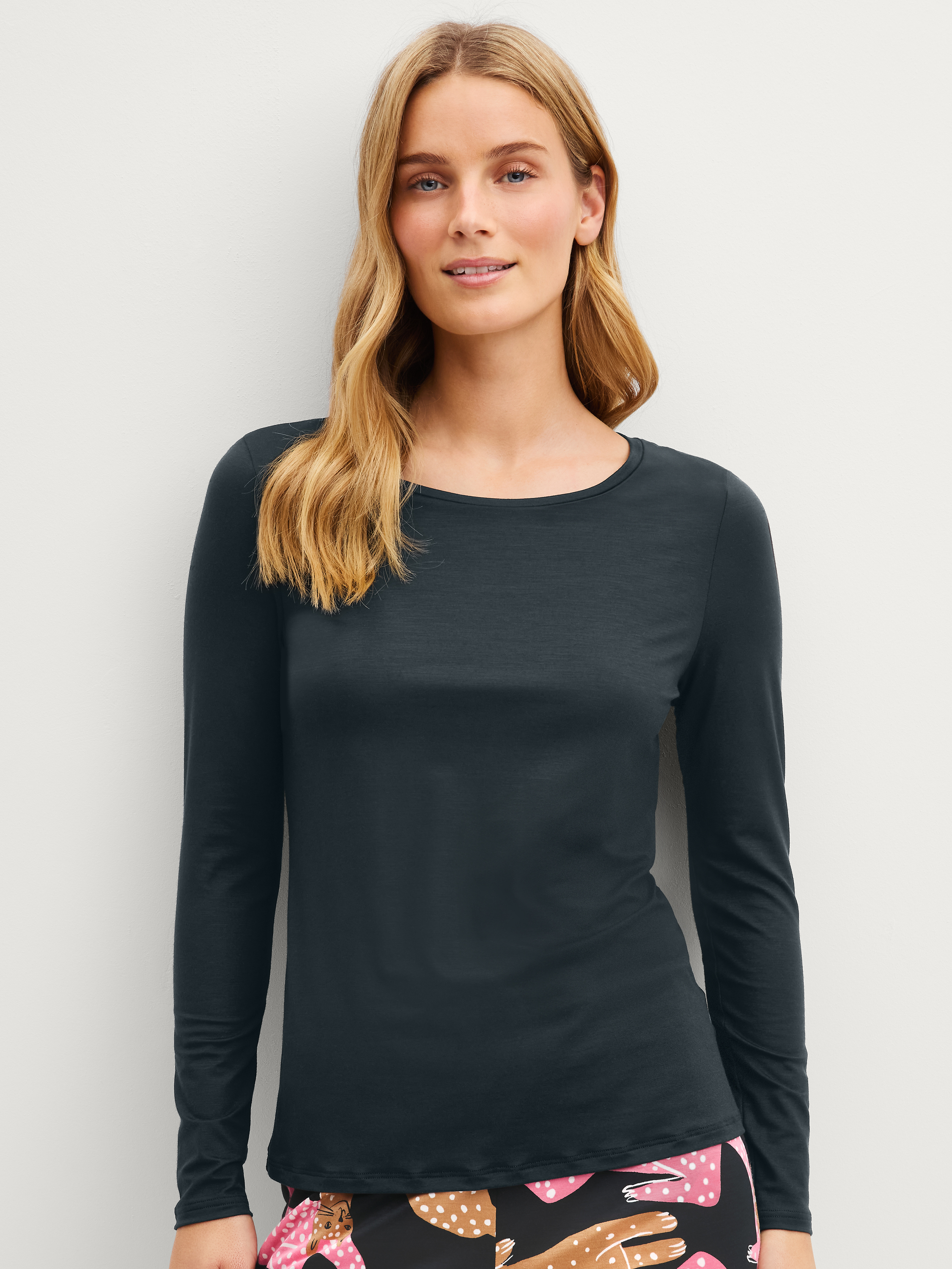 T-shirt manches longues Modal FAVOURITES, CALIDA