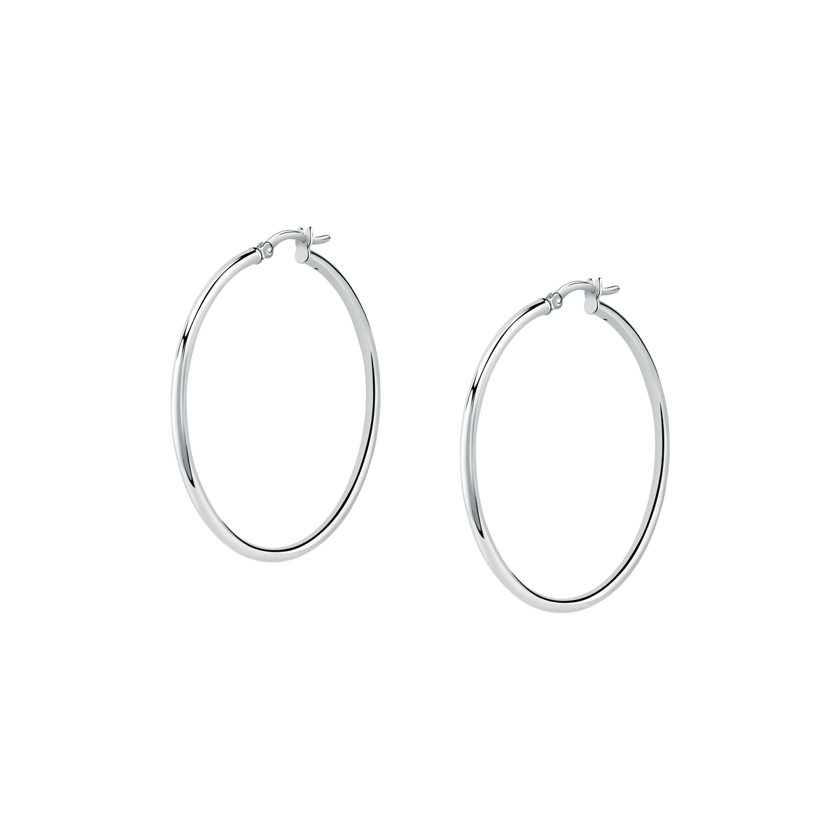 Boucles d'oreilles en argent 925 CREOLE, BLUESPIRIT