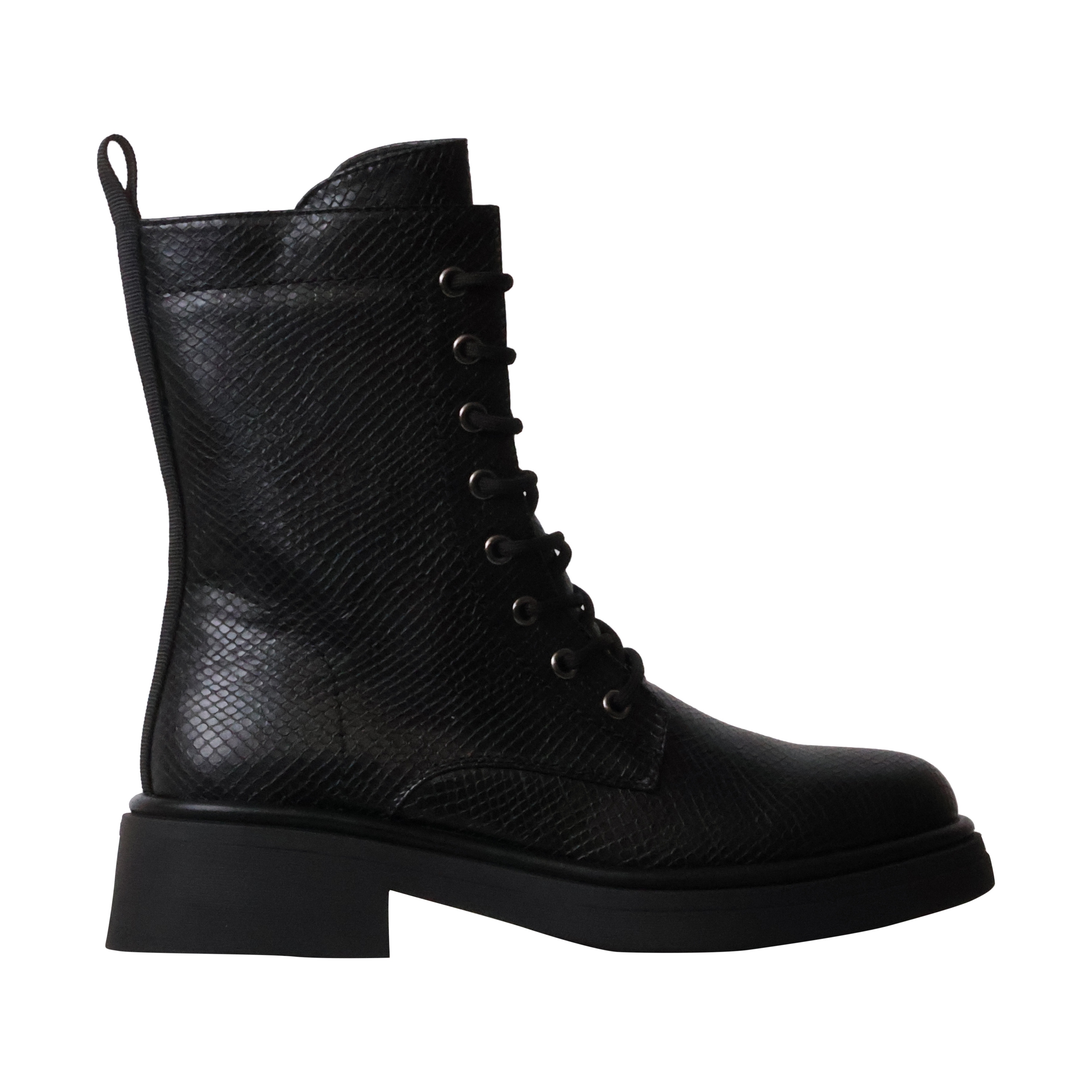 Bottines à Lacets Et Zip, ENZA NUCCI