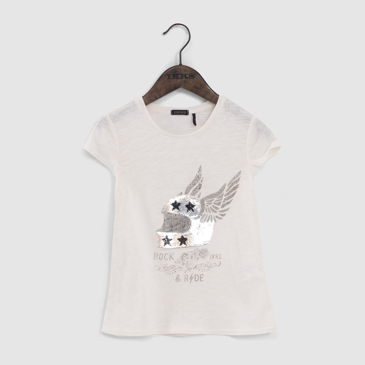 Tee shirt paillette reversible La Redoute