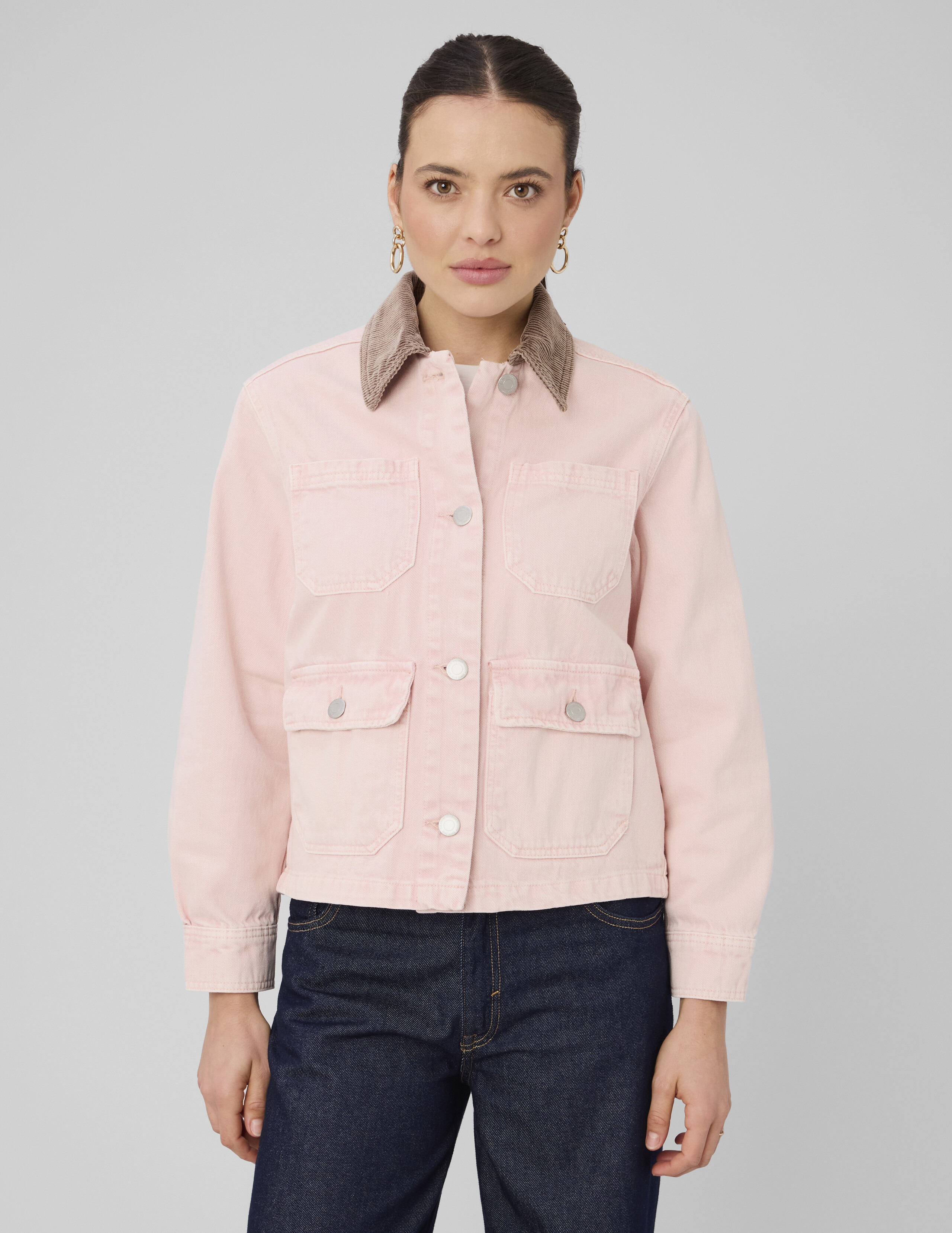 Barn jacket col velours, BZB