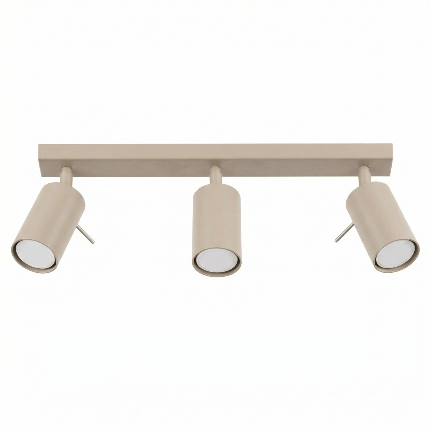 Plafonnier Acier Taupe GU10 3 RING, EDEN