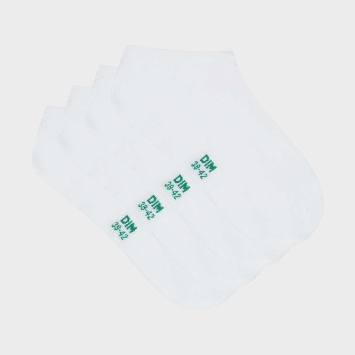 Image of Pack of 2 Pairs of Good Socks in Organic Cotton