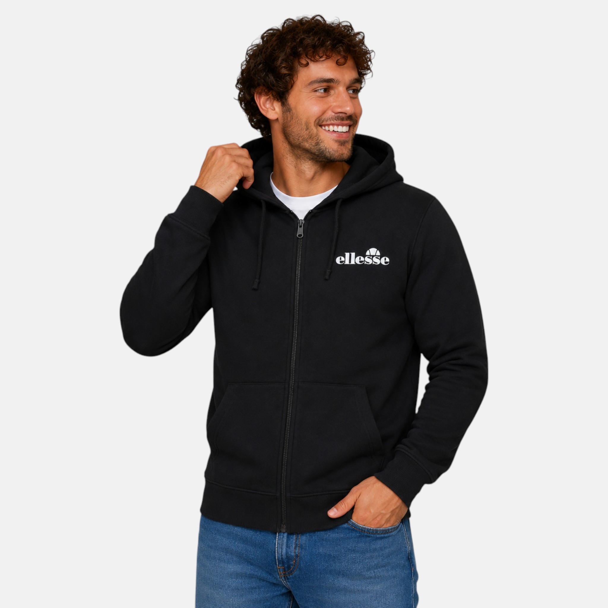 Veste zippée à capuche, manches longues STREETWEAR, ELLESSE
