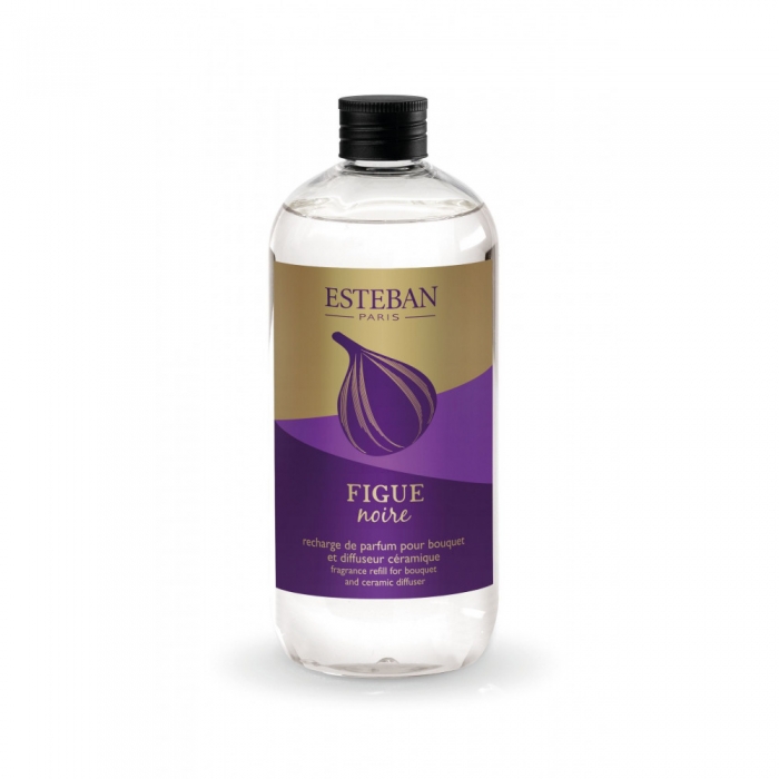 Parfum d'intérieur - Recharge de parfum pour bouquet figue noire 500 ml, ESTEBAN