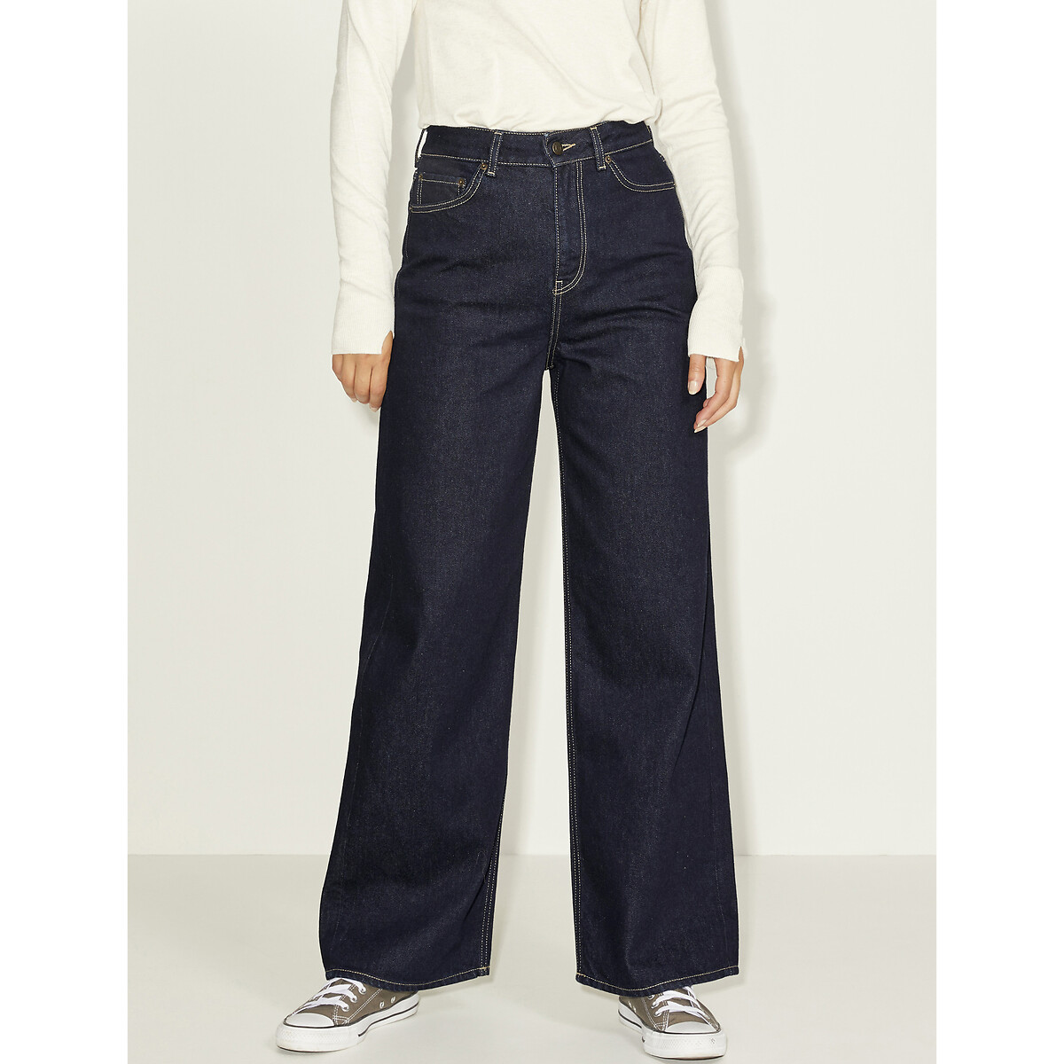 Jean large, taille haute, JJXX
