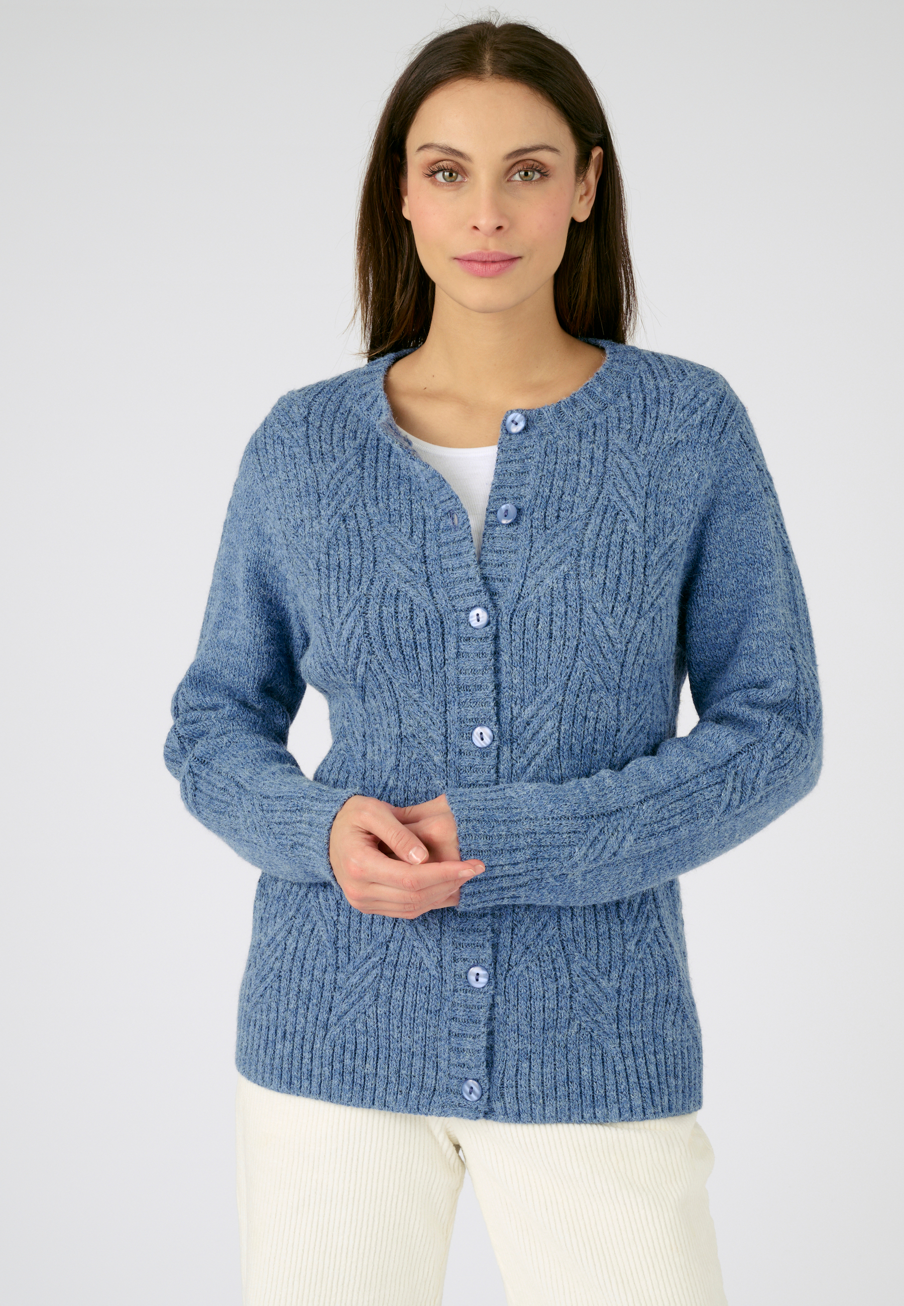 Cardigan maille chinée Thermolactyl, DAMART