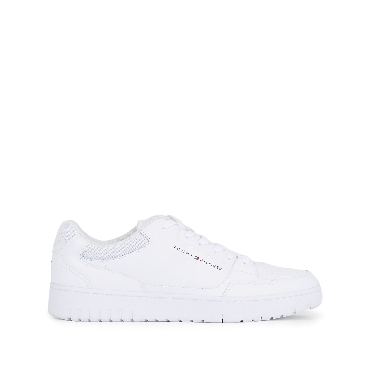 Modern runner slip ons in leather Tommy Hilfiger La Redoute