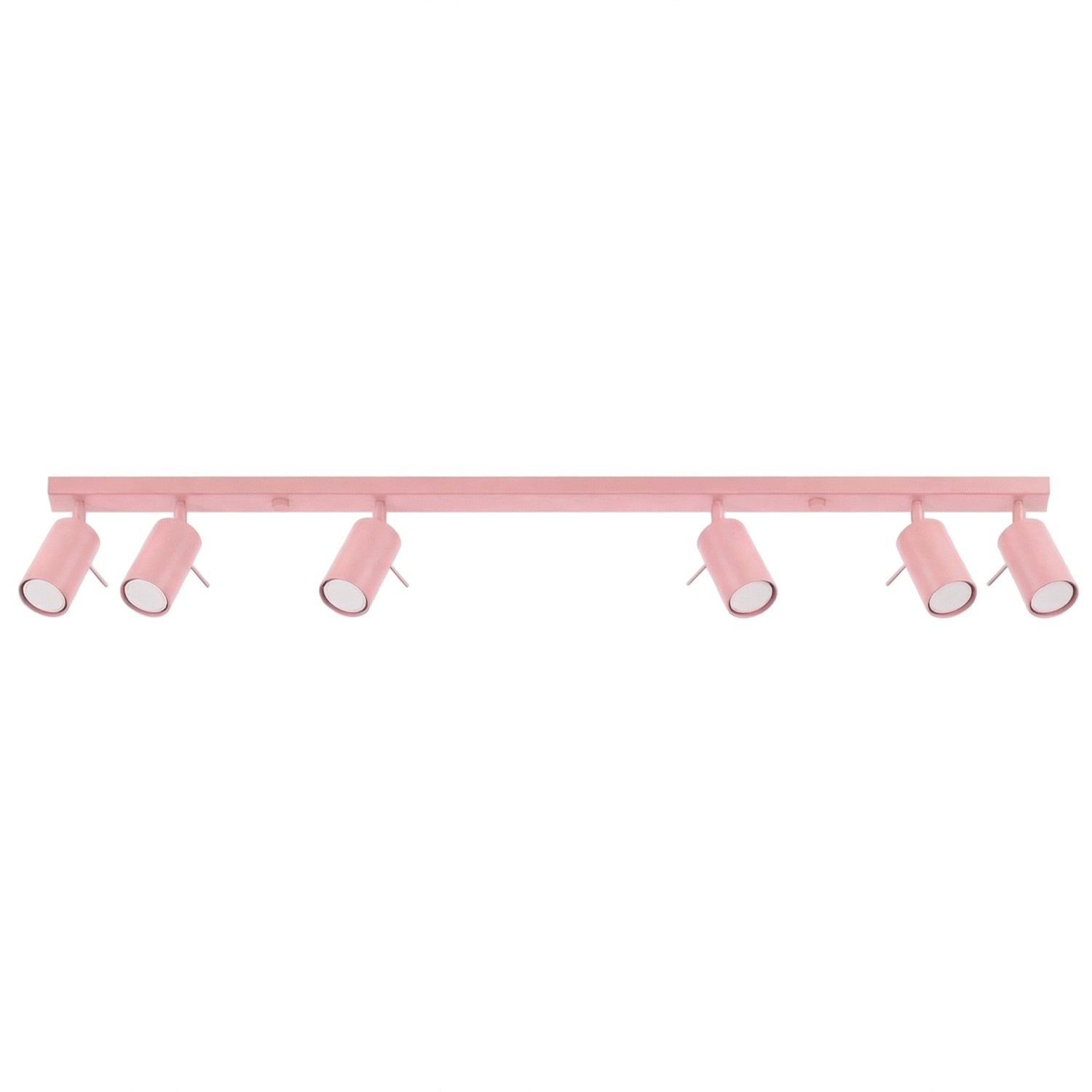 Plafonnier Acier Rose GU10 6 RING, EDEN