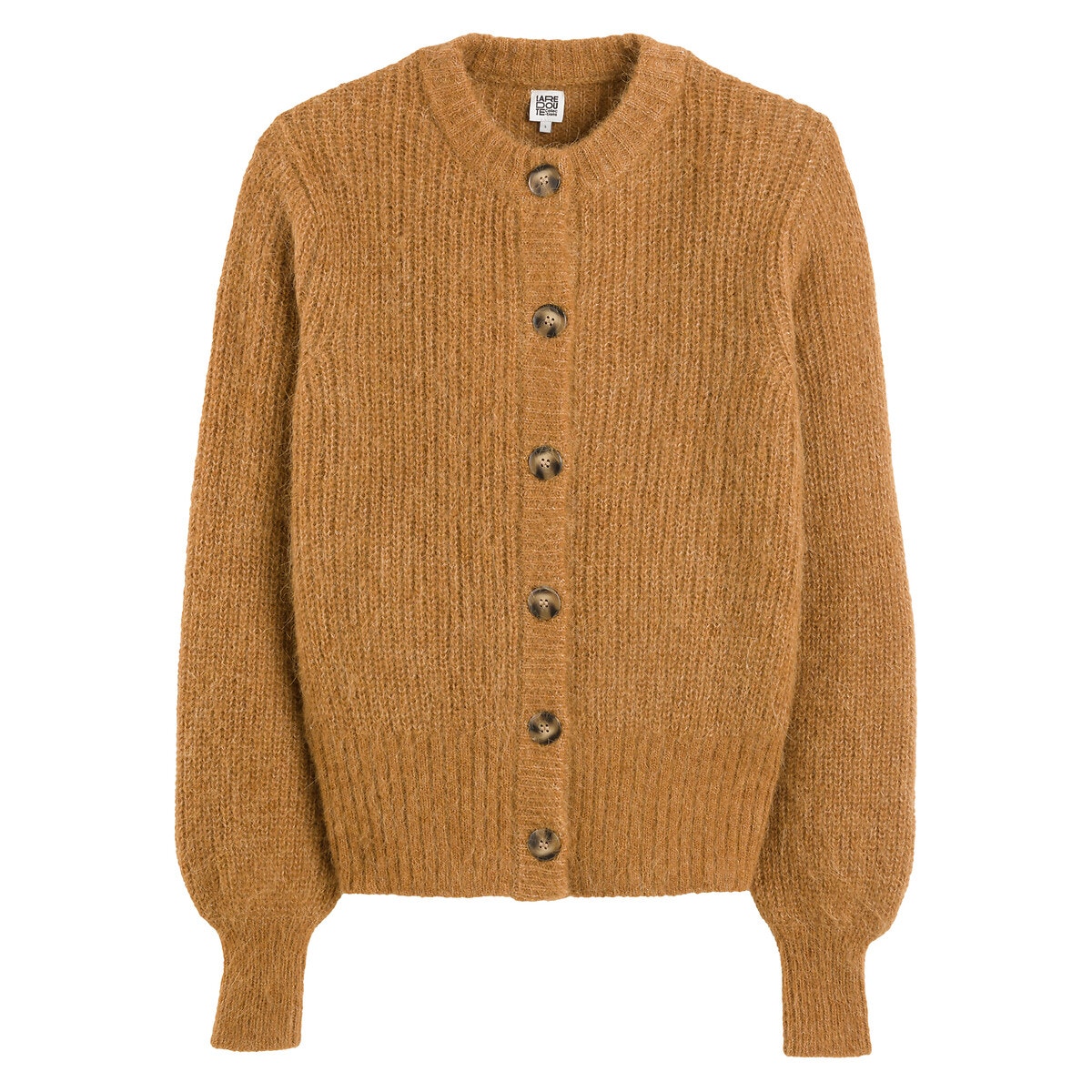 Gilet grosse maille camel femme on sale