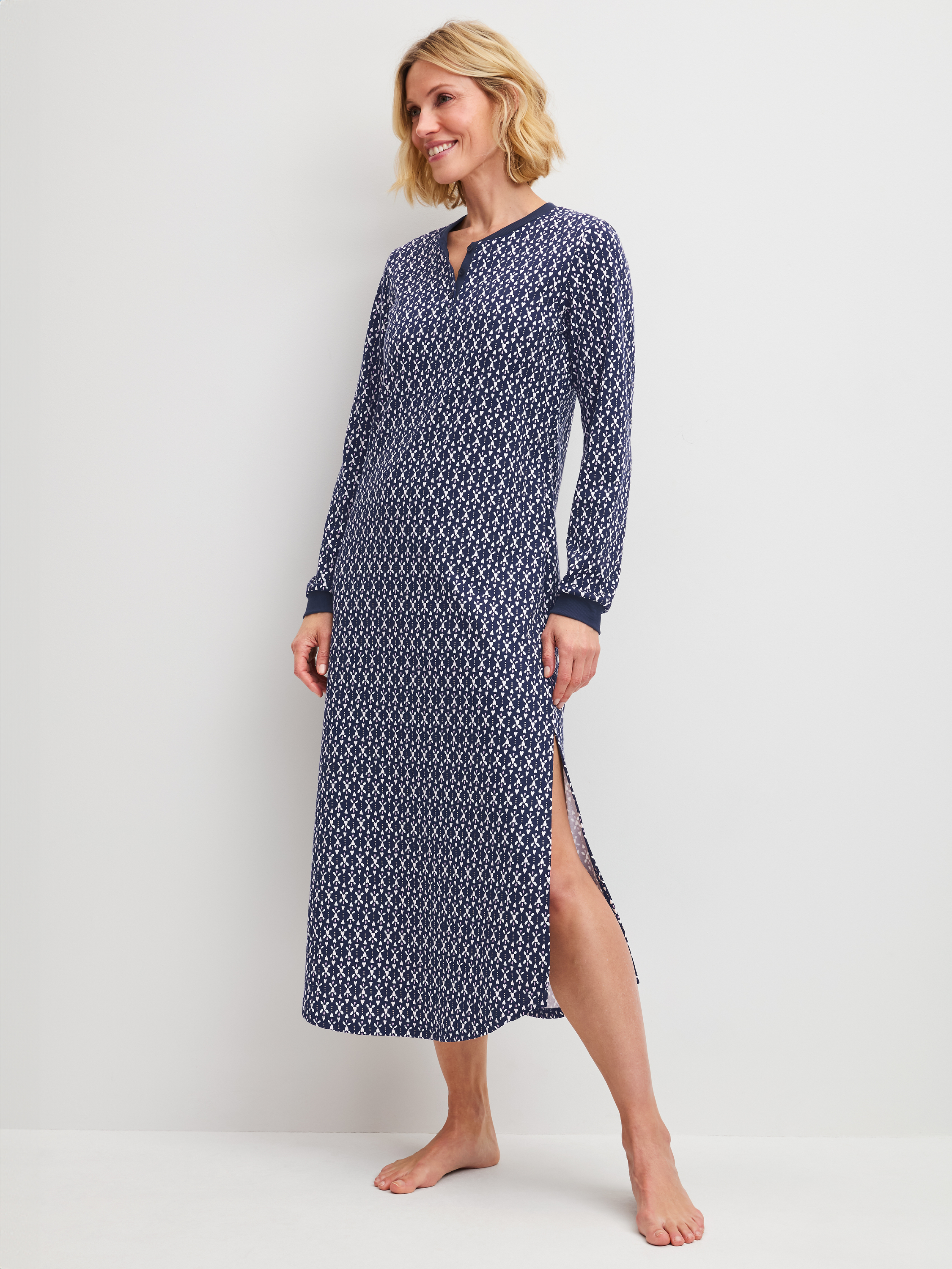 manches longues Coton MIDNIGHT HEARTS, CALIDA