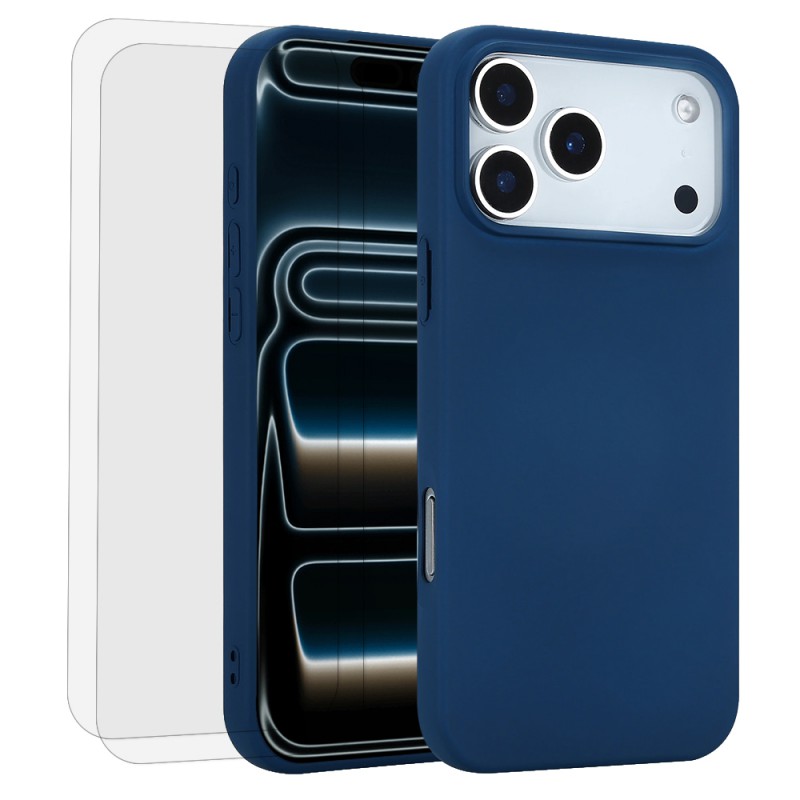 Coque iPhone 17 Pro antichoc + 2 vitres, EVETANE