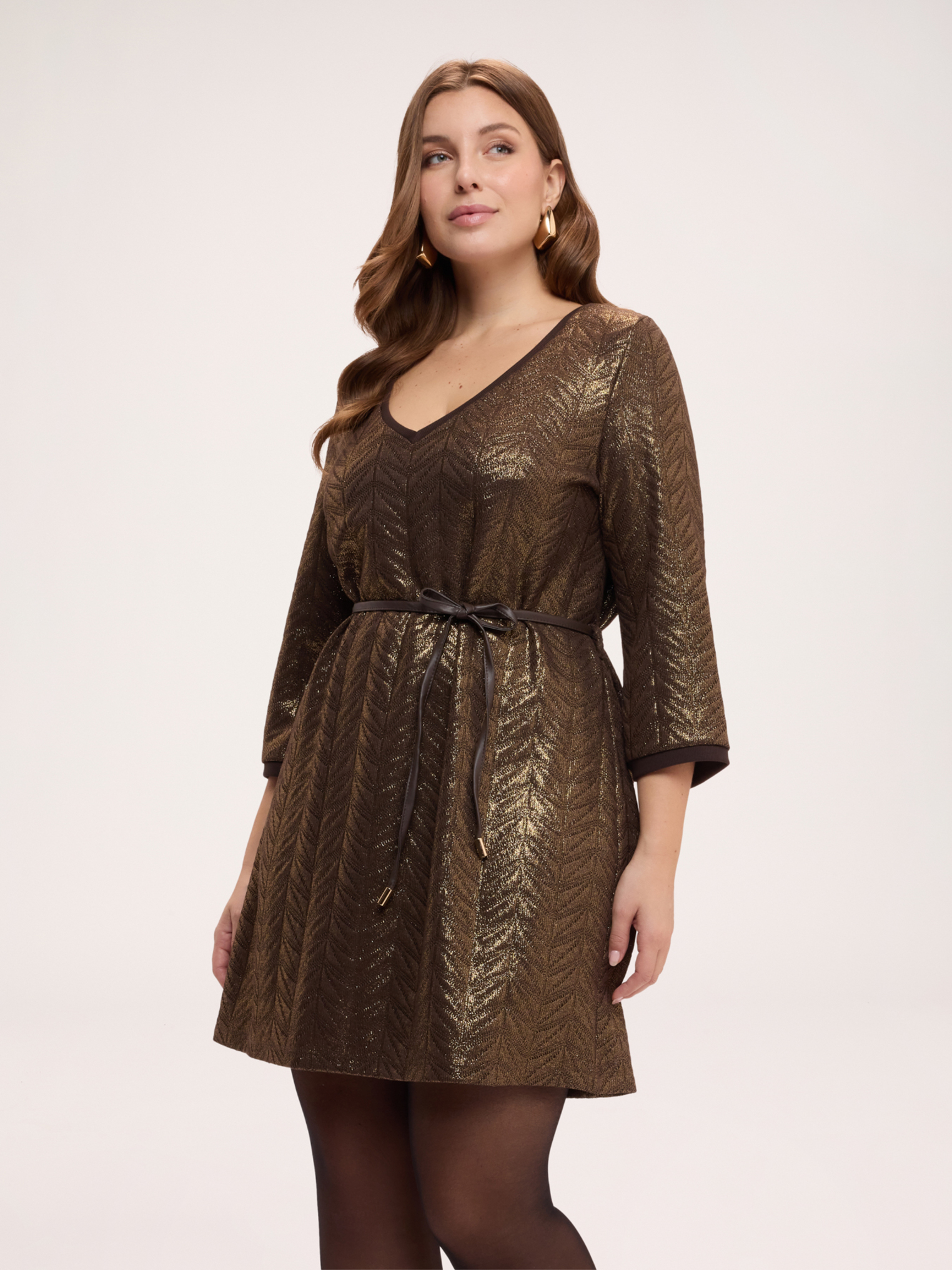Robe courte évasée, FIORELLA RUBINO