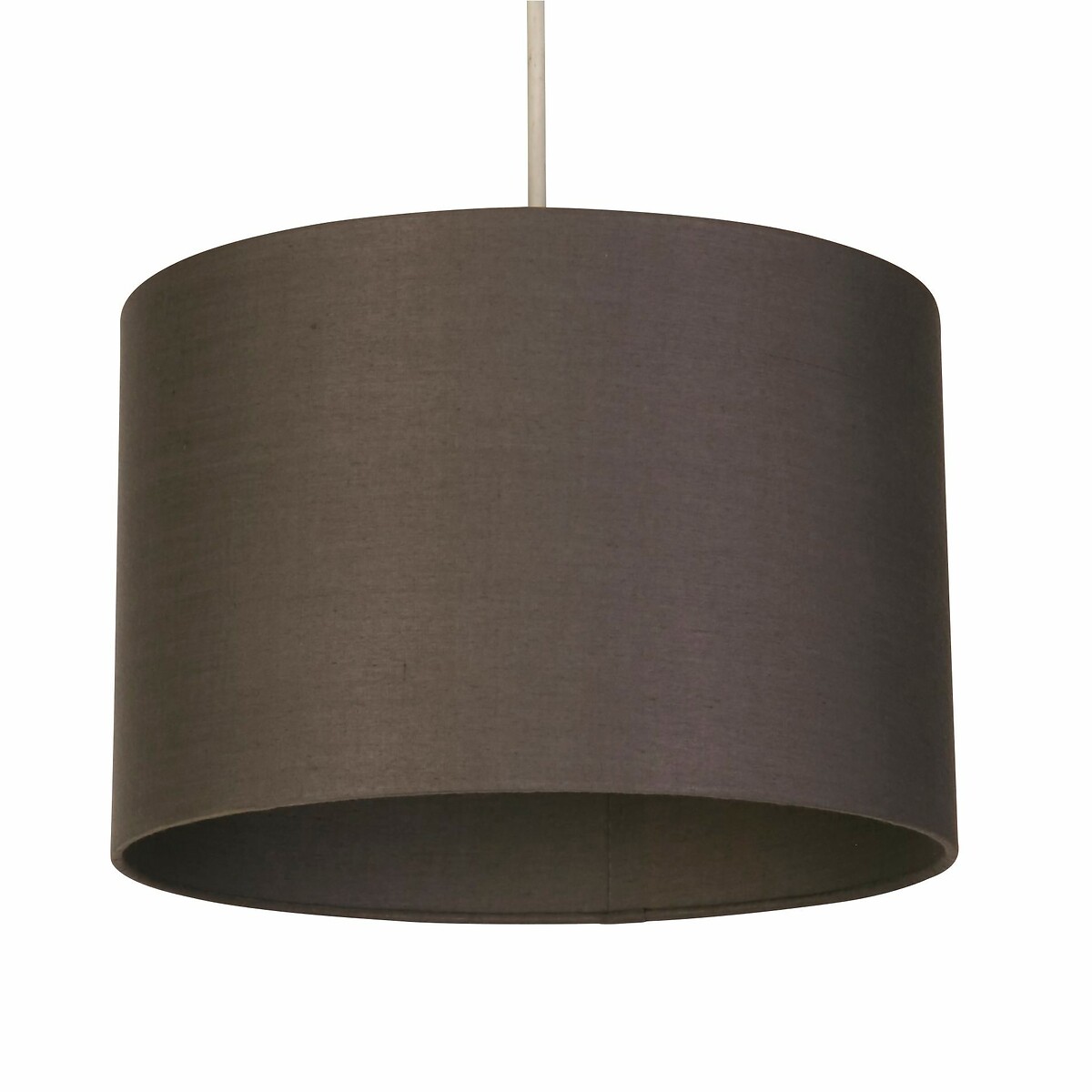 30cm Laval Cotton Drum Shade in Grey, SO'HOME