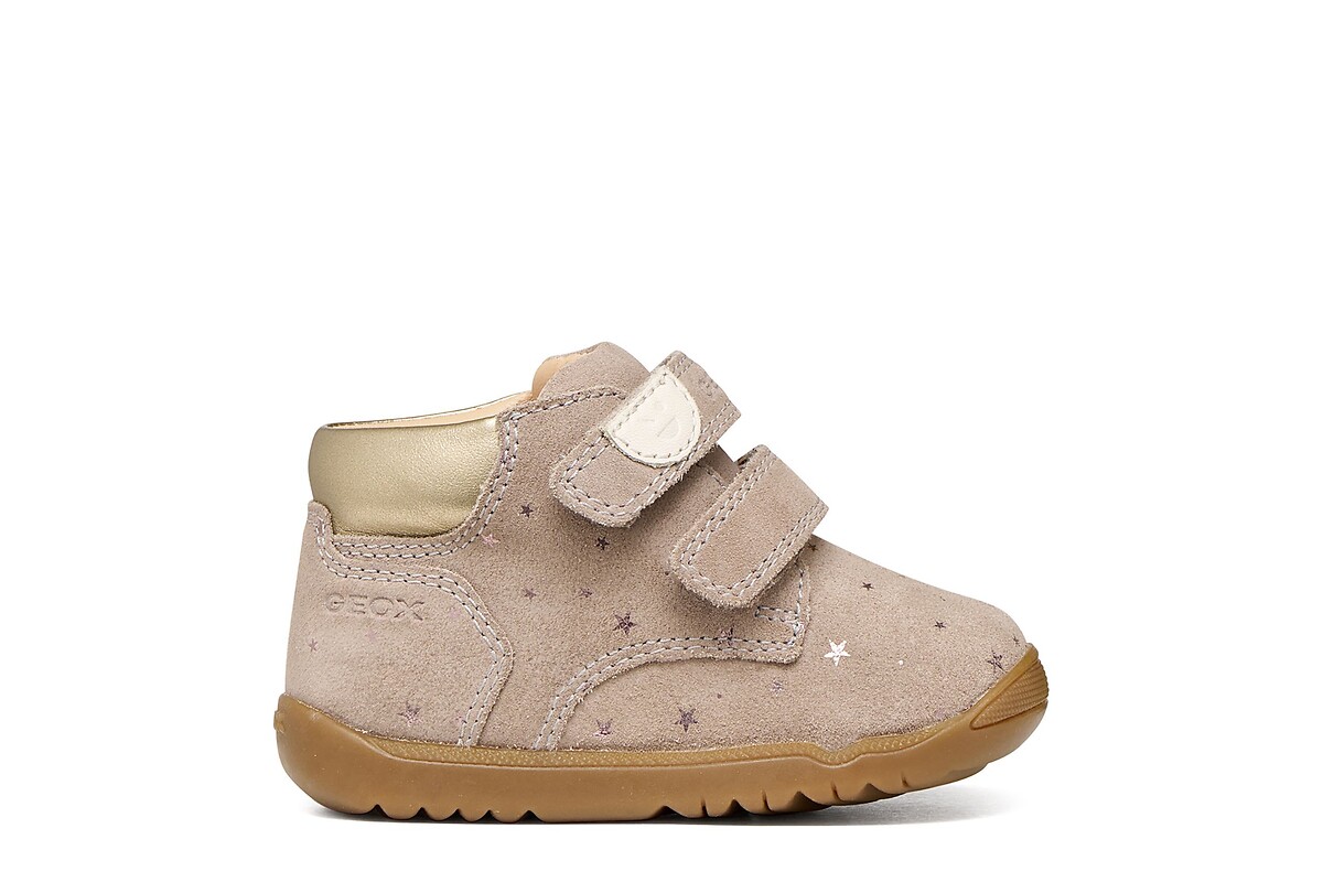 Kids Macchia High Top Touch 'n' Close Trainers, GEOX