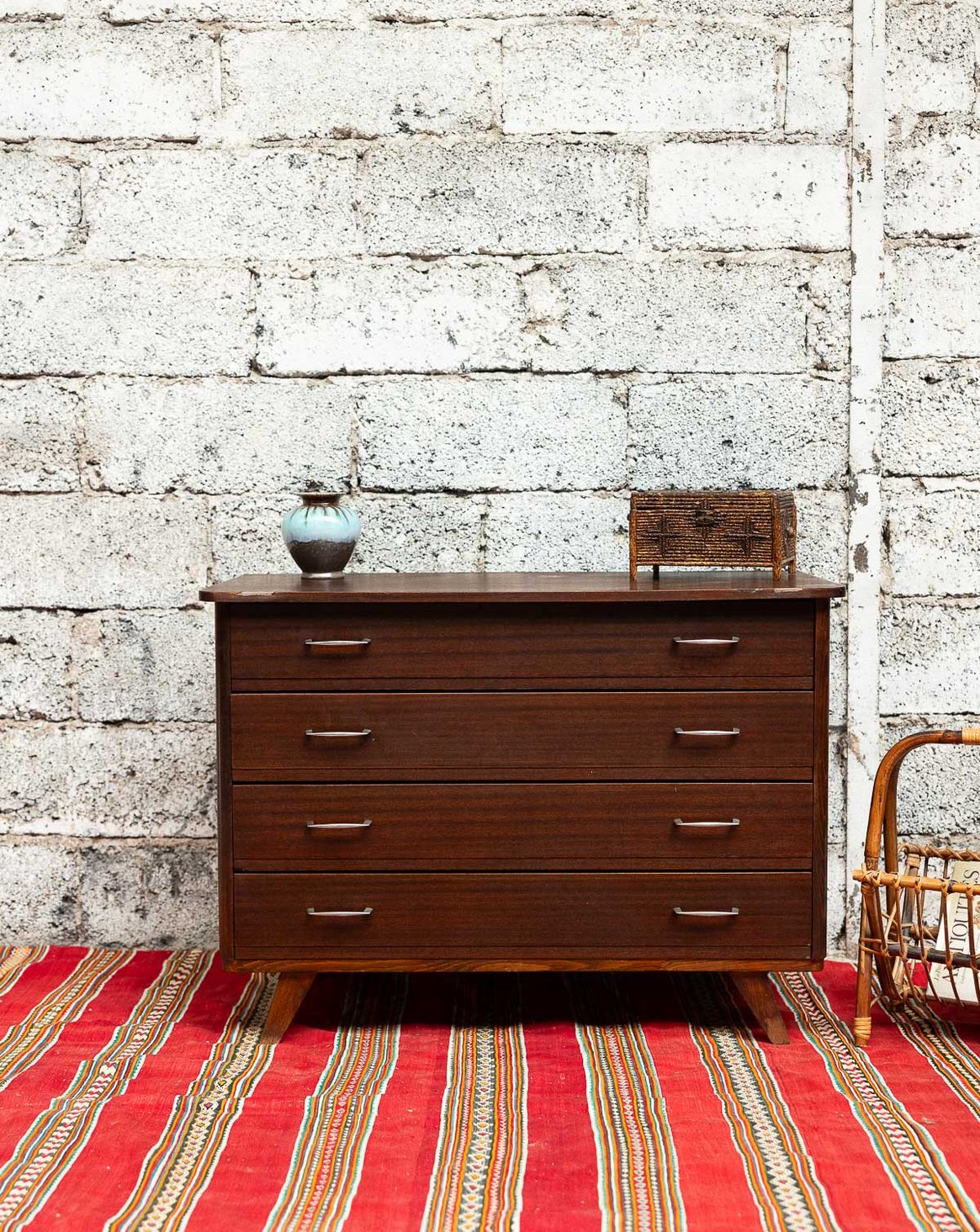 Commode aux pieds compas Olga N°709 - Bon état, DEBONGOUT