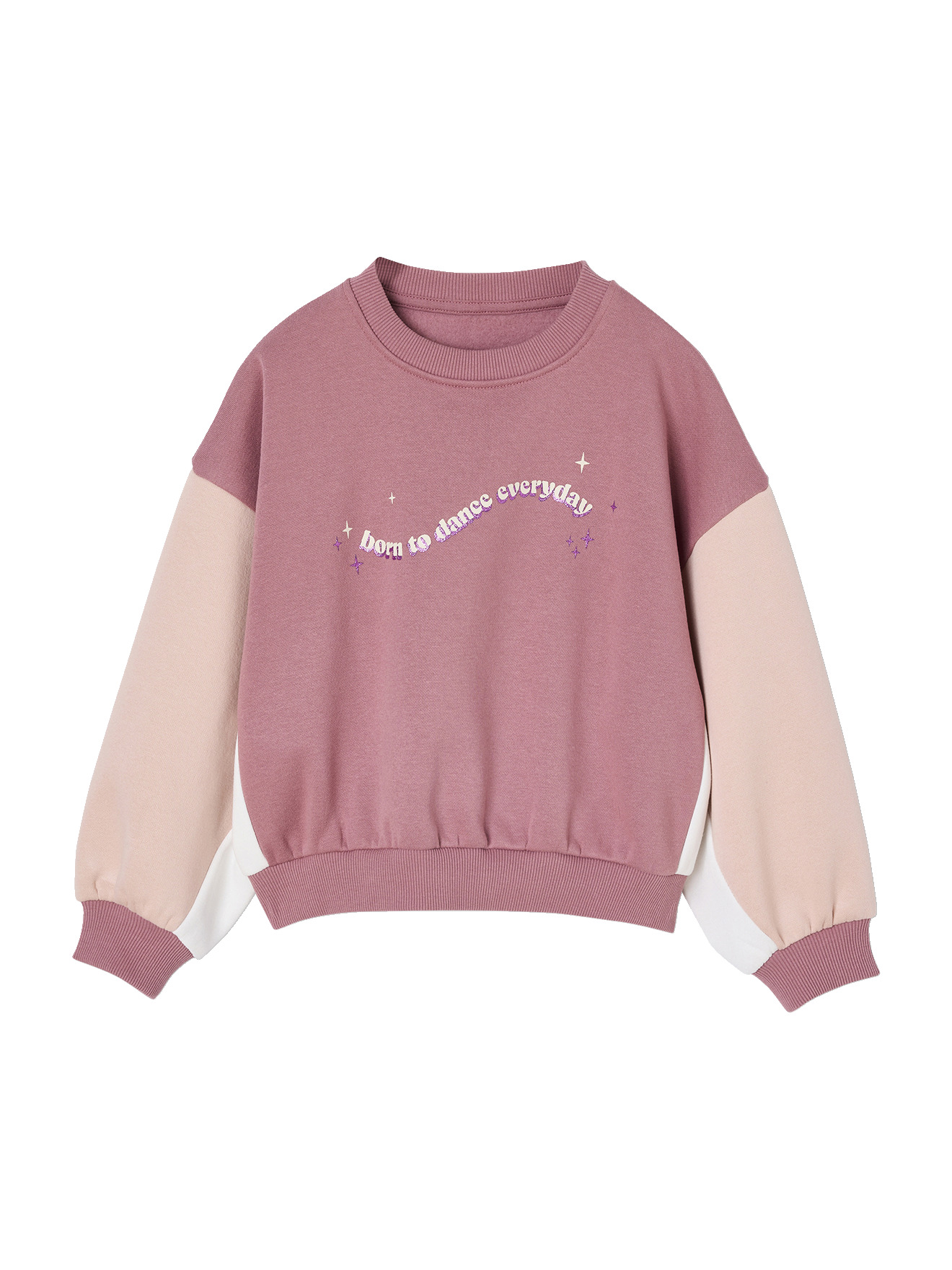 Sweat colorblock sport, VERTBAUDET