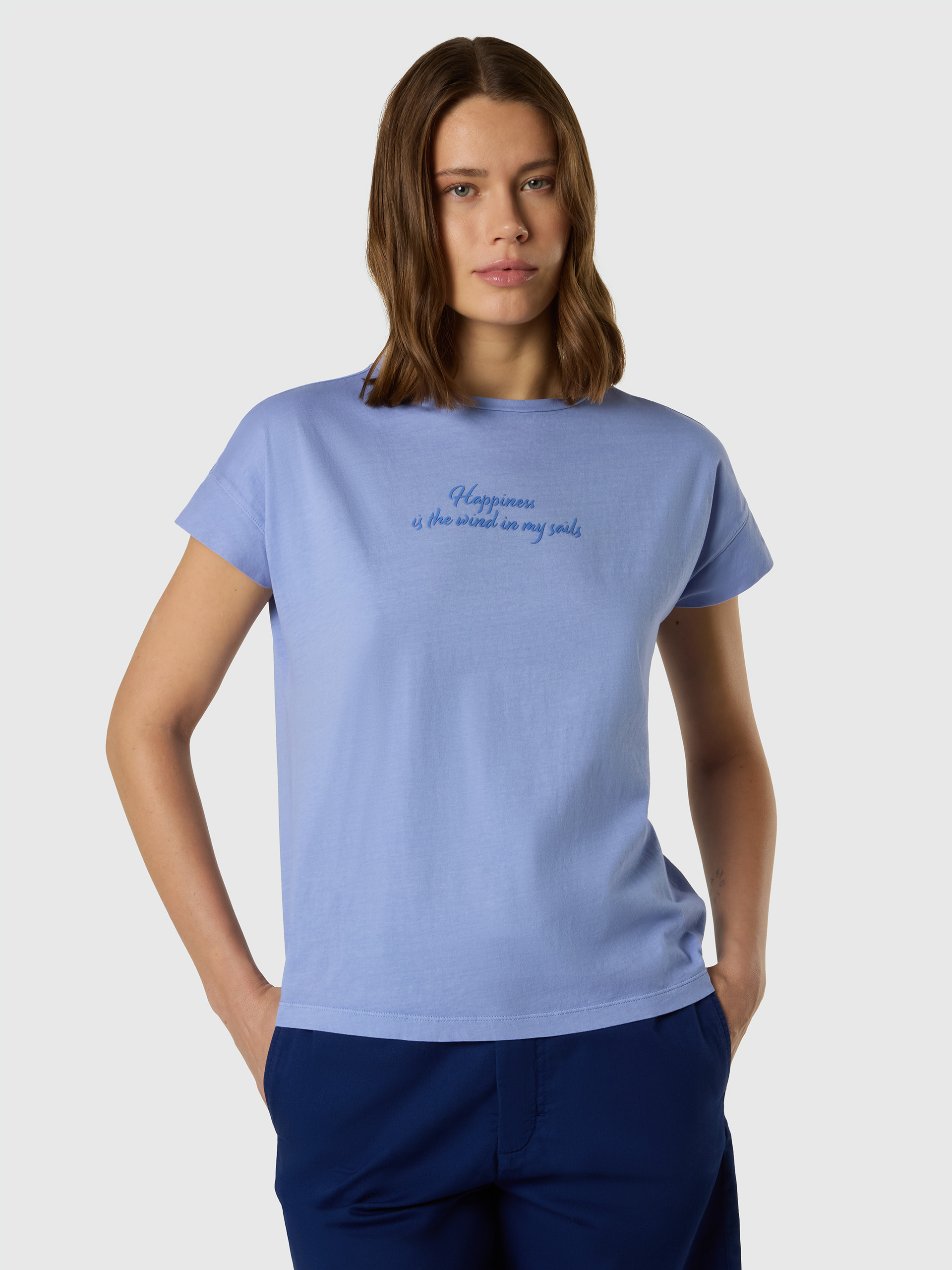 T-shirt avec slogan imprimé, NORTH SAILS