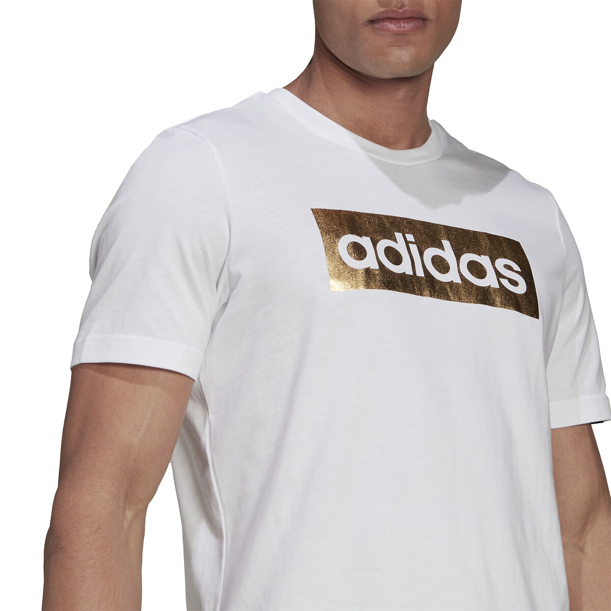 adidas gold foil shirt