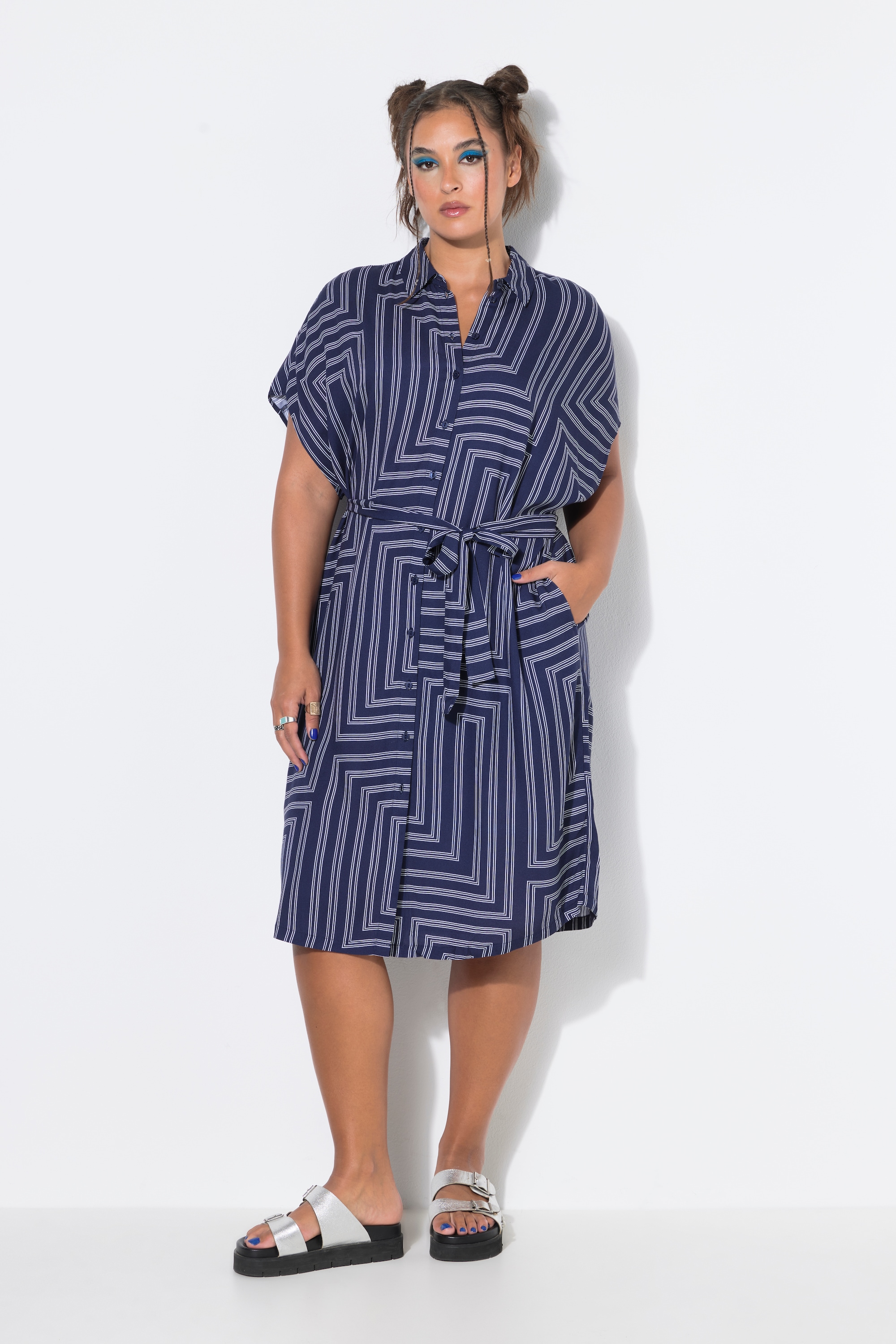 Robe-chemisier, longueur midi, STUDIO UNTOLD