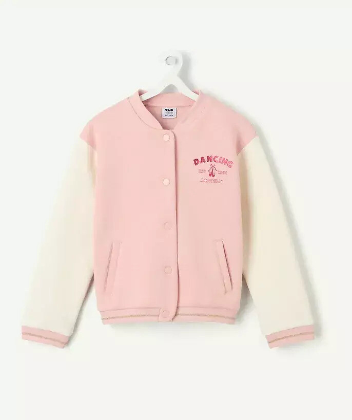 Veste forme Teddy en molleton, TAPE A L'OEIL