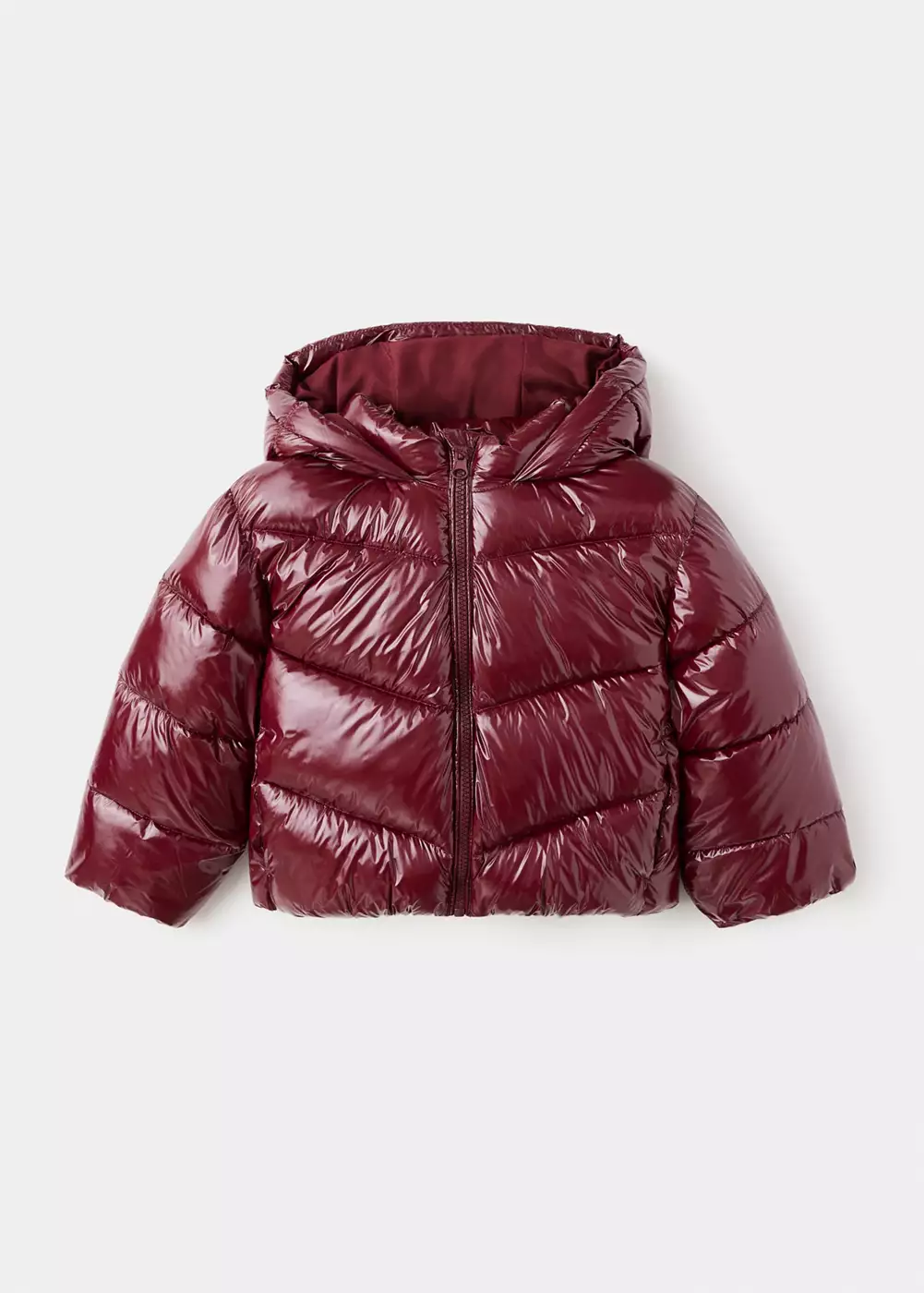 Anorak matelassé brillant, MANGO BABY