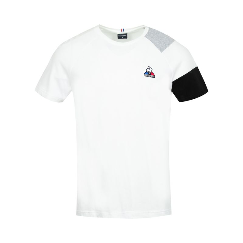 T shirt le hotsell coq sportif tricolore femme