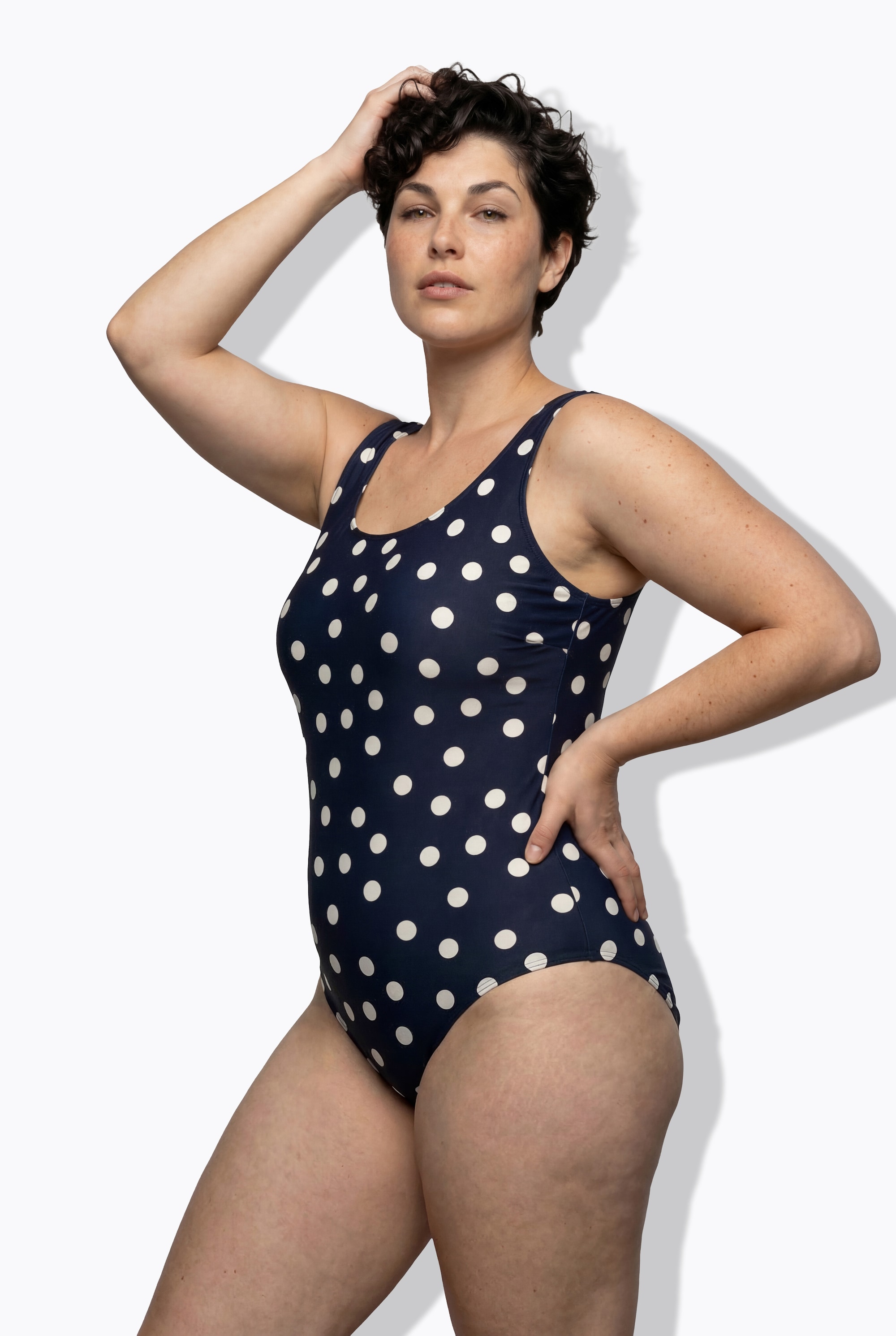 Maillot de bain à pois. Sans bonnets, ULLA POPKEN