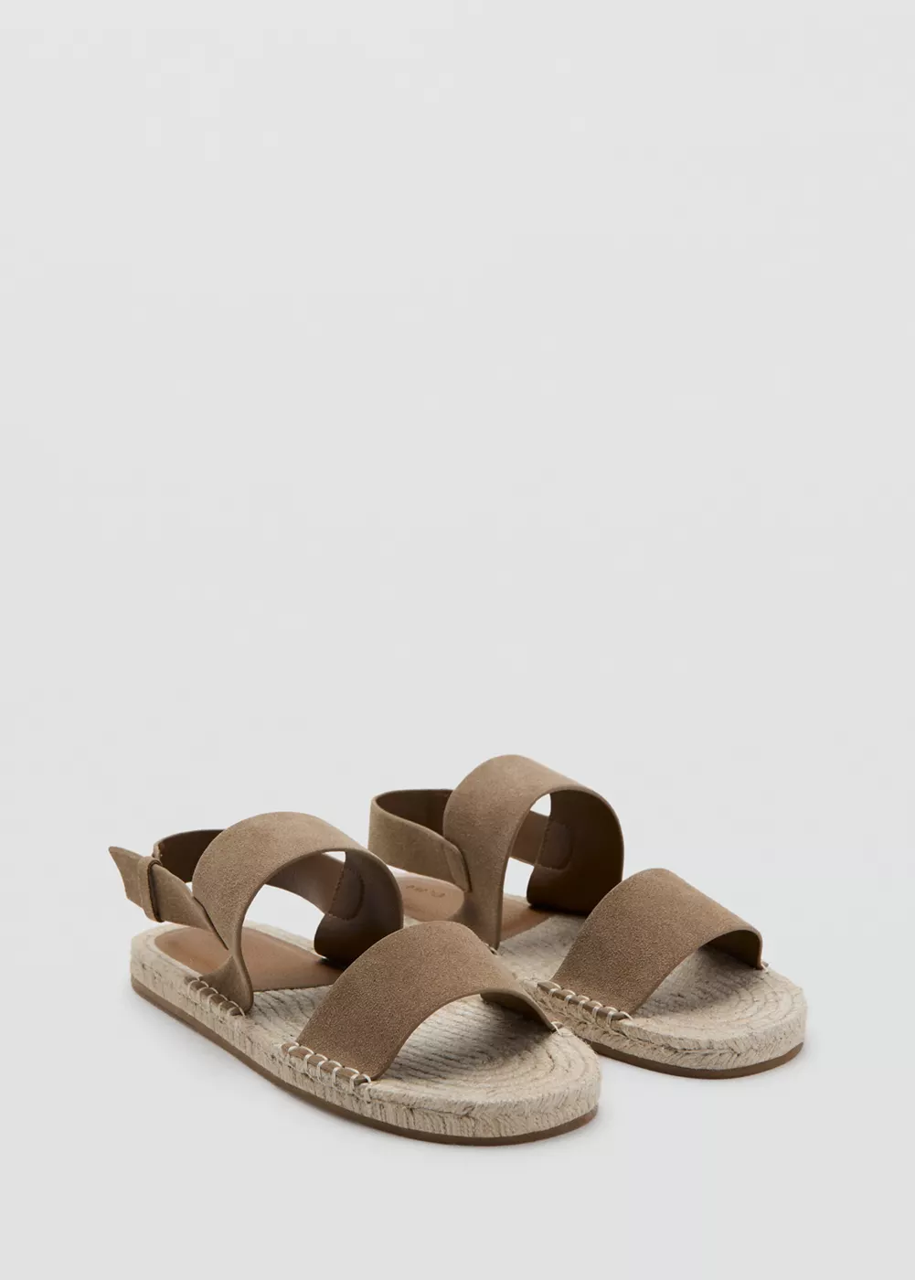 Sandales 100 % cuir lanières boucles, MANGO MAN
