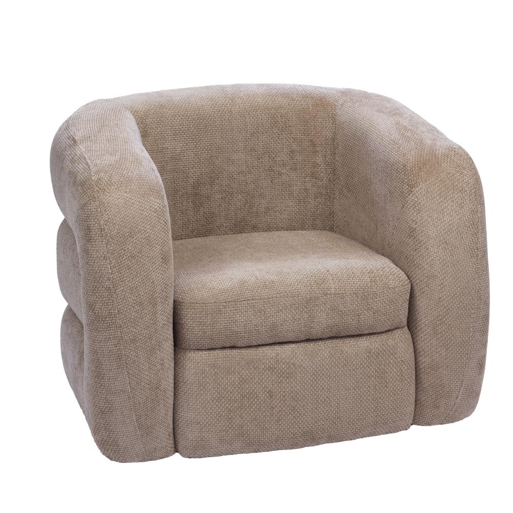 Fauteuil en tissu Bess, AMADEUS