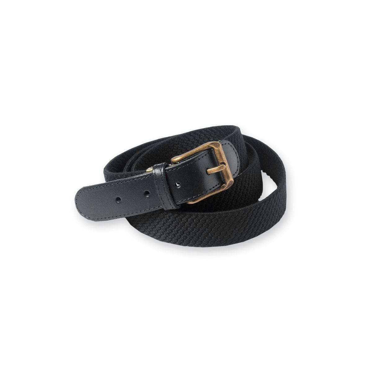 Ceinture tissu 2025 noir femme