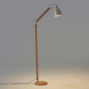 Staande lamp, gearticuleerde leeslamp, Venatti AM.PM image