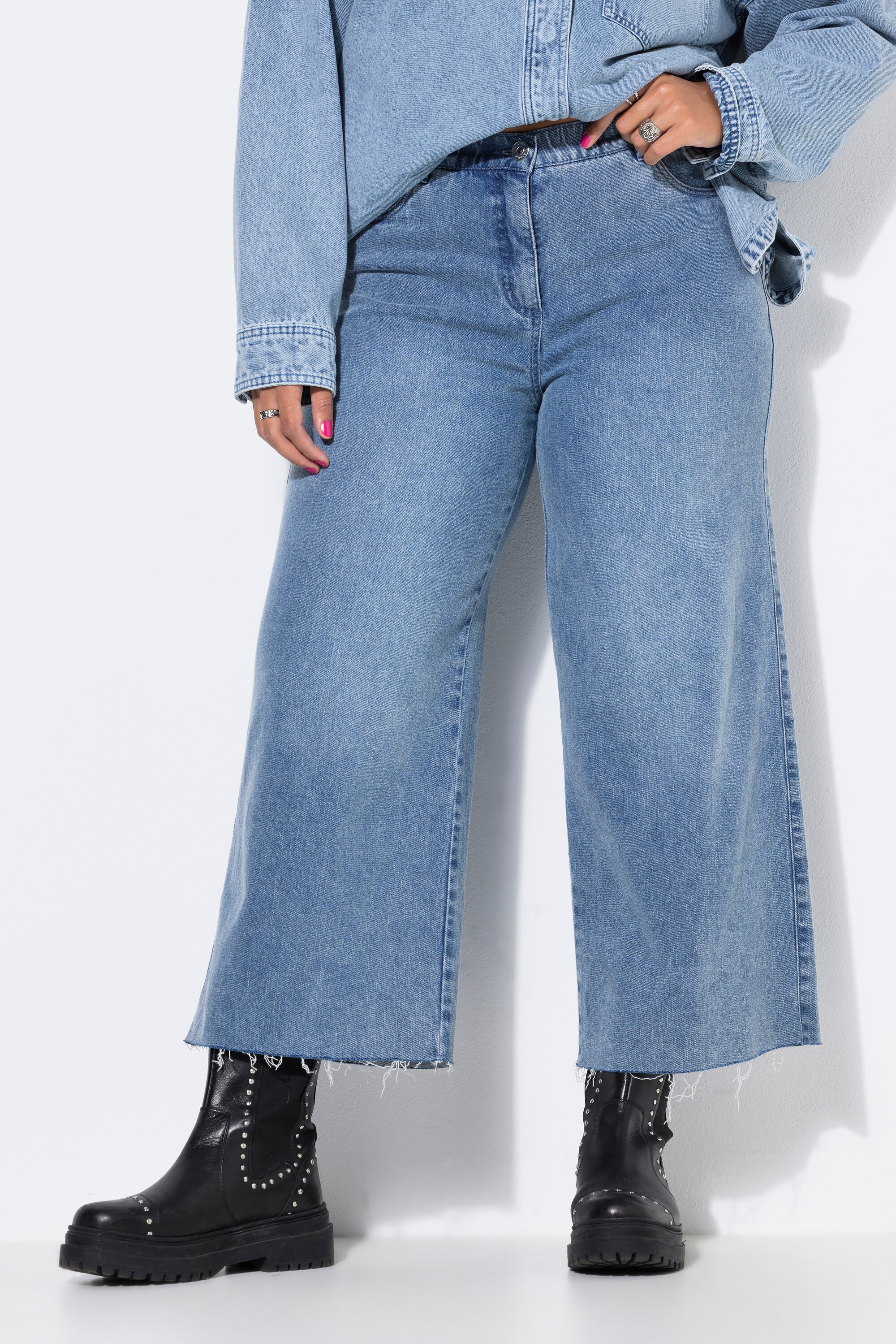 Culotte en jean, jambes larges, STUDIO UNTOLD