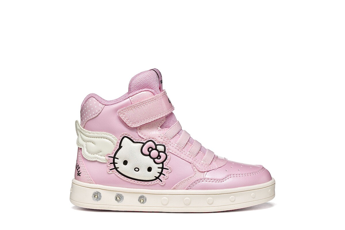 GEOX Zapatillas altas, con LED, SKYLIN x HELLO KITTY