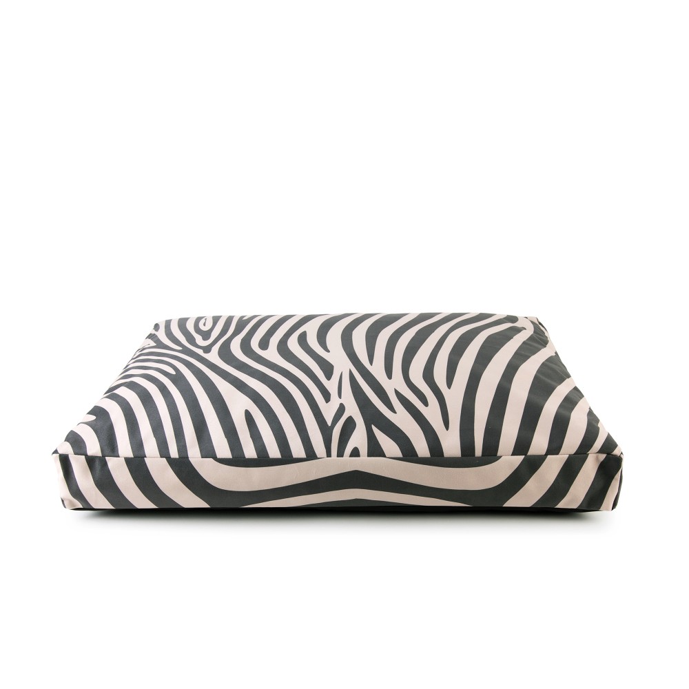 Lit chien orthopédique en tissu zèbre, CONCORDE, BAGANE