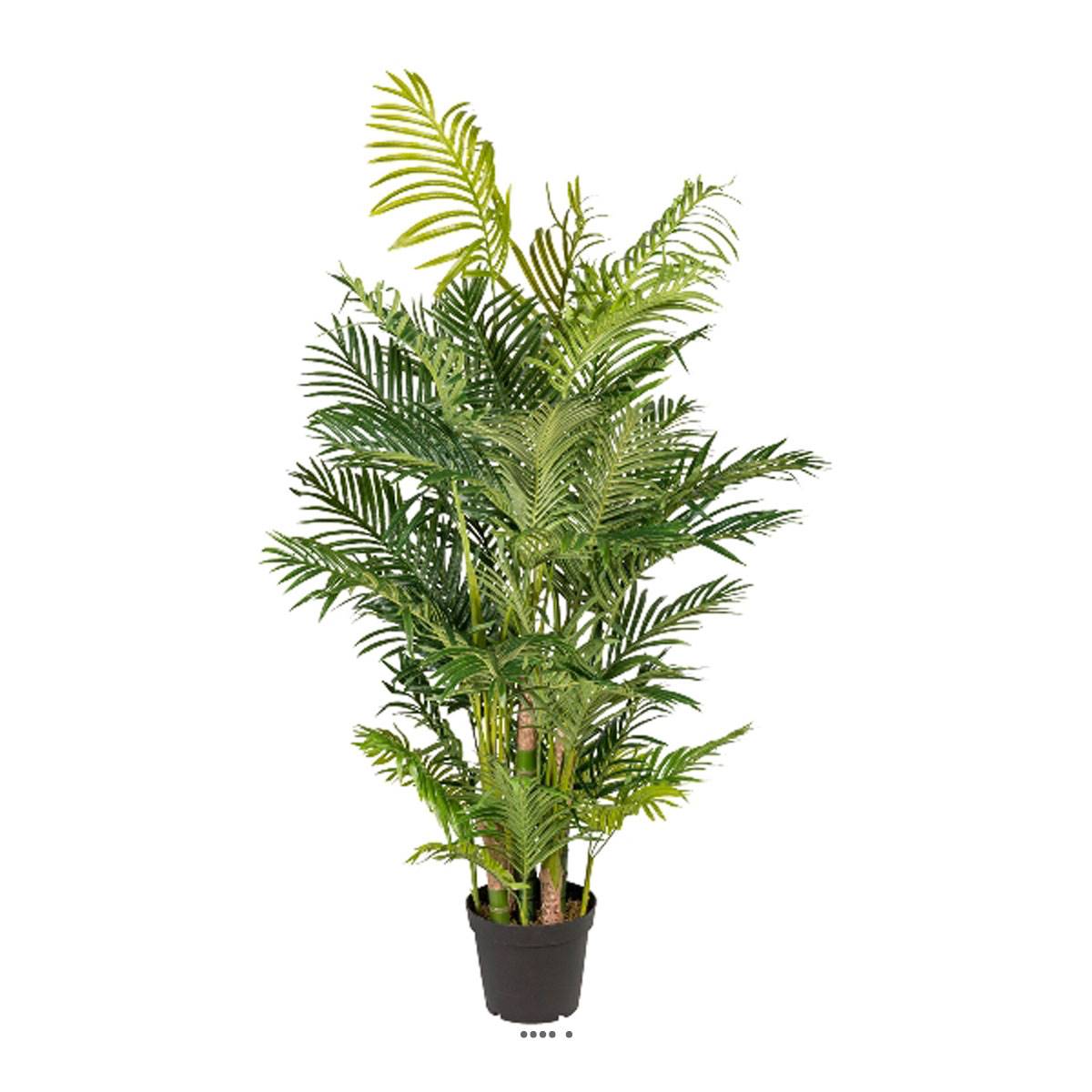 Palmier Areca artificiel H 170 cm 9 troncs, ARTIFICIELLES
