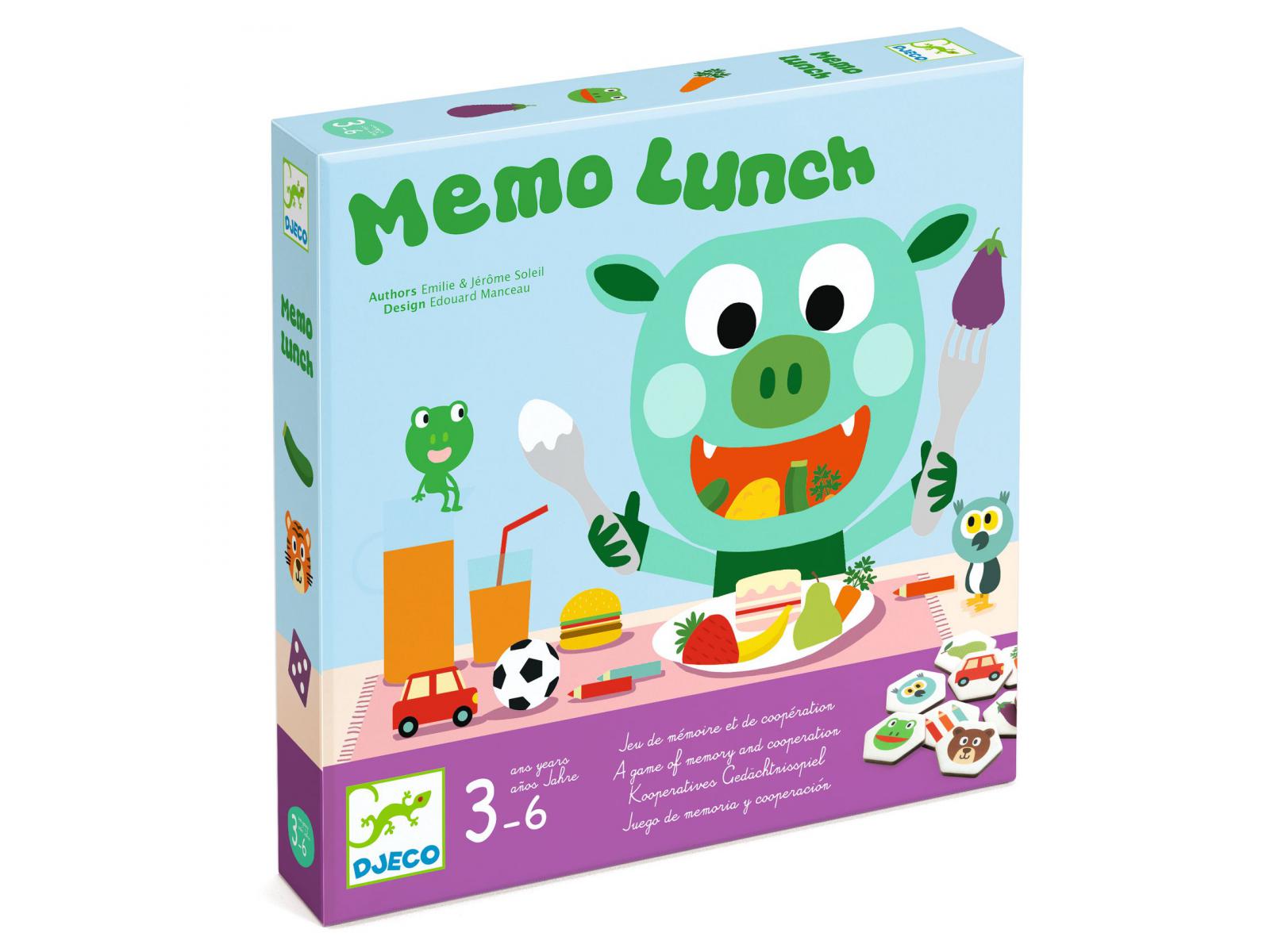 Jeu Memo lunch, DJECO
