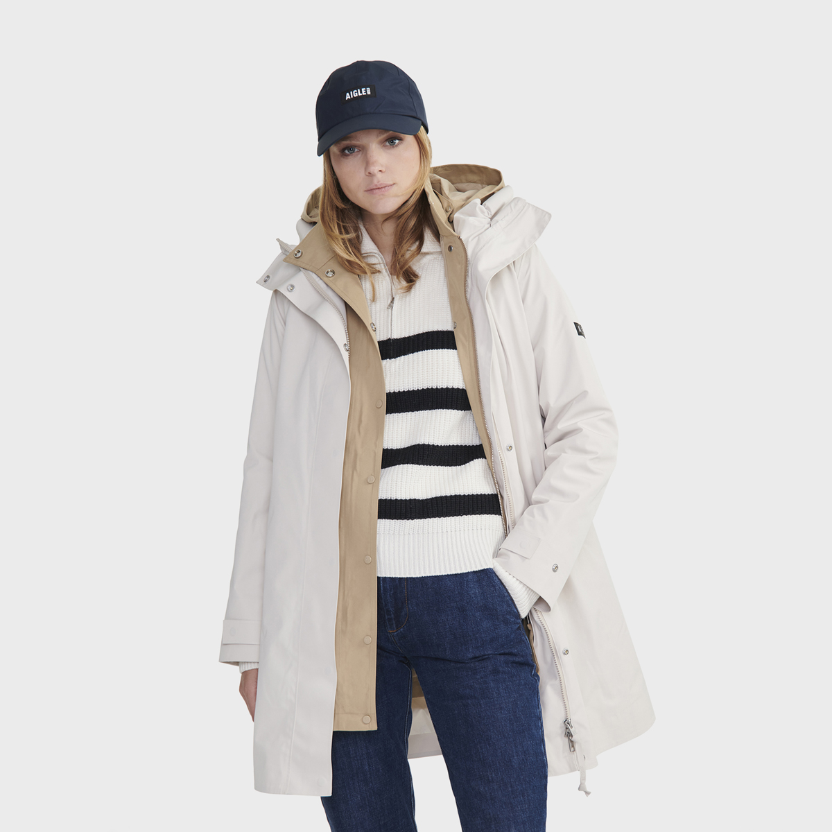 Parka longue MTD®, à capuche , AIGLE